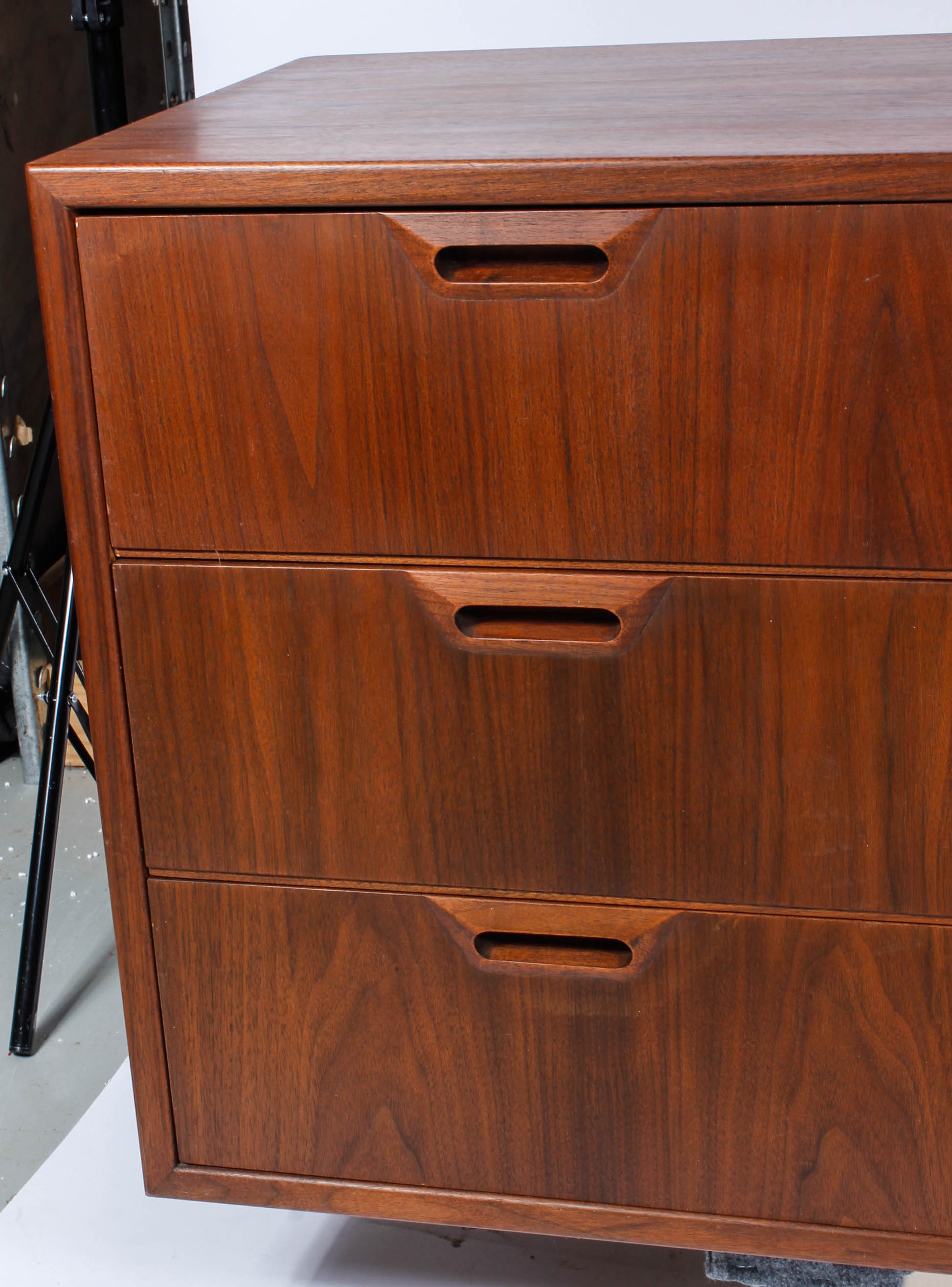 Vintage Danish Modern "Floating" Chest of Drawers