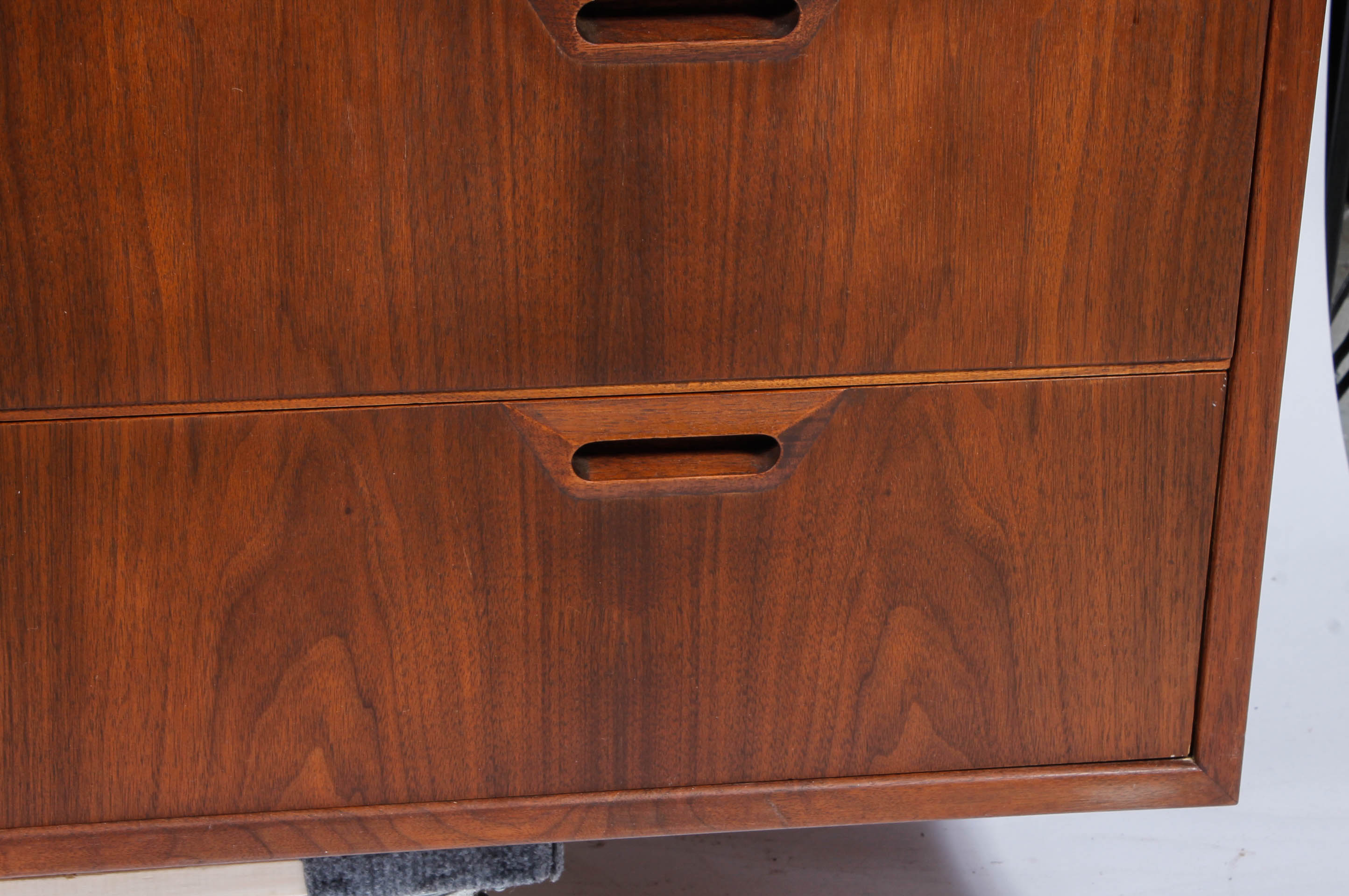Vintage Danish Modern "Floating" Chest of Drawers