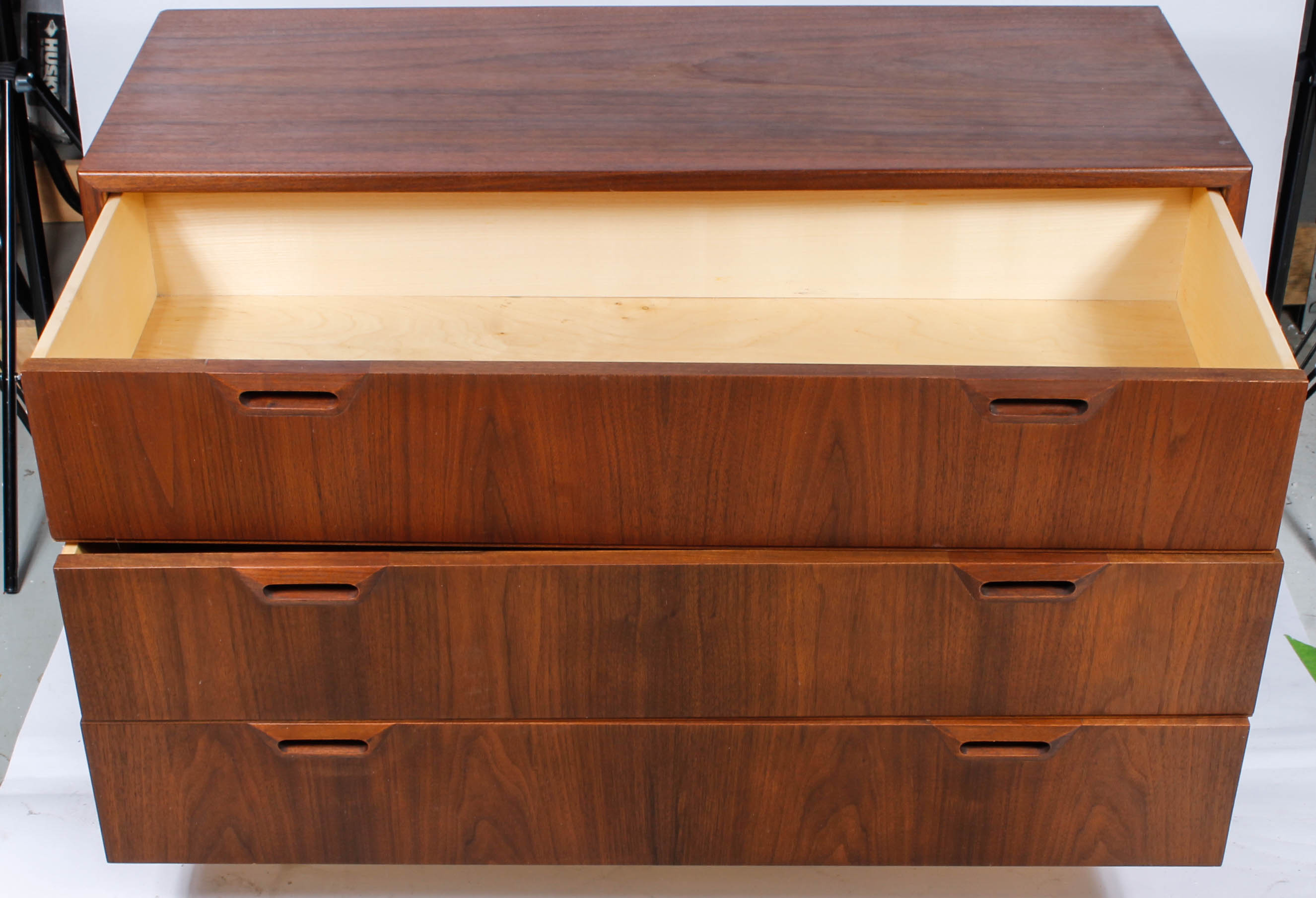 Vintage Danish Modern "Floating" Chest of Drawers