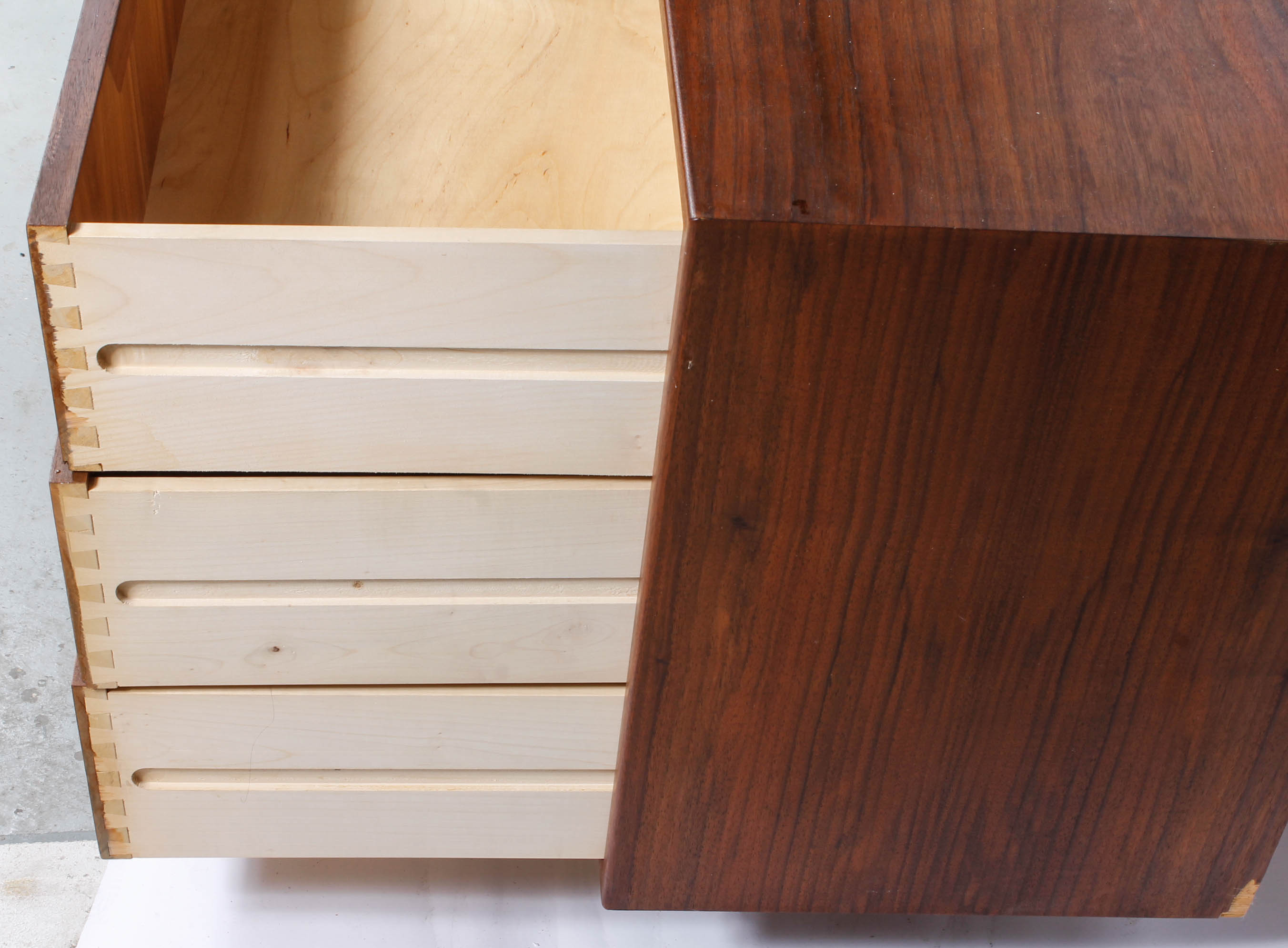 Vintage Danish Modern "Floating" Chest of Drawers