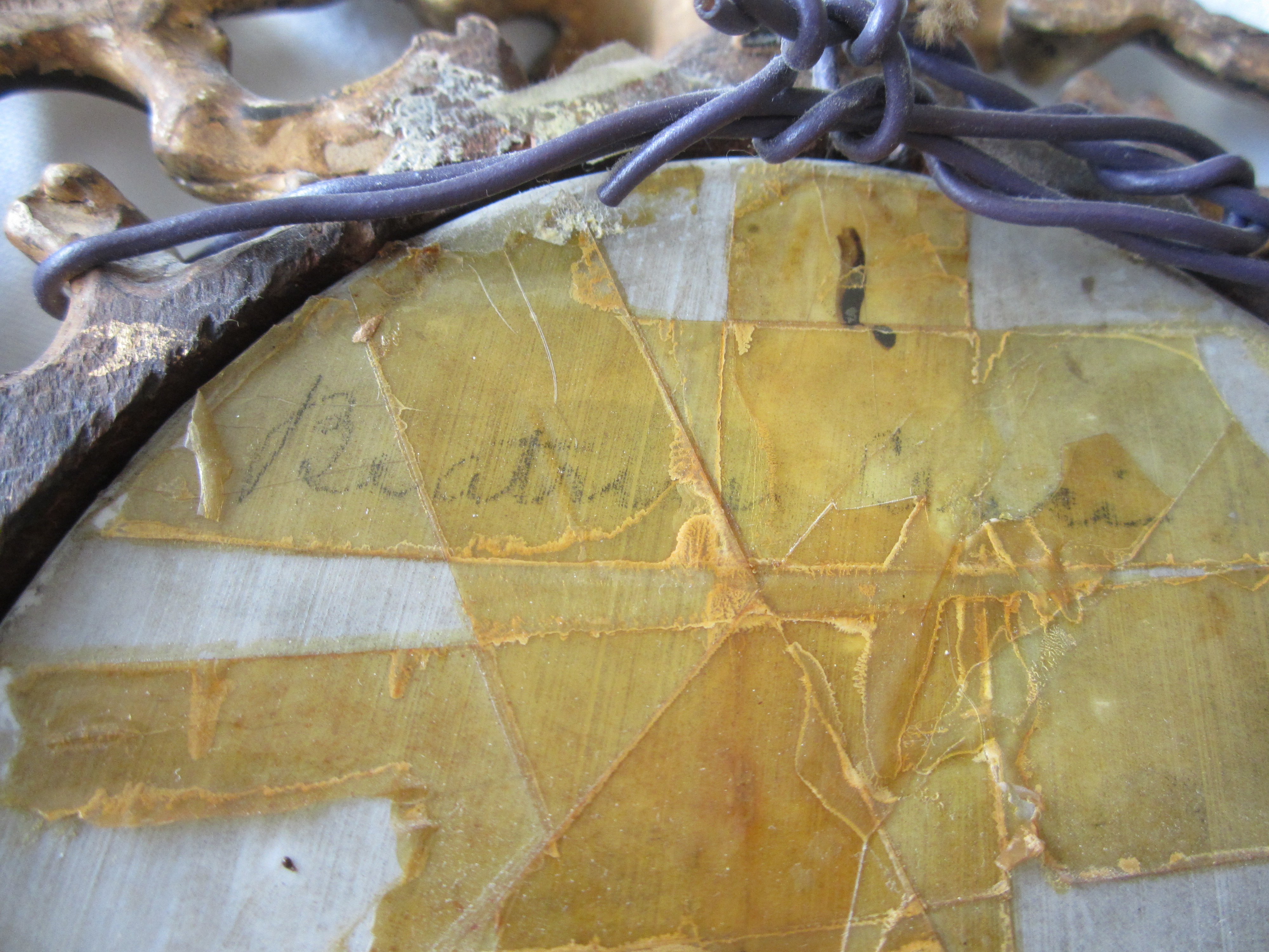 Portrait On Porcelain After "Beatrice da Cenci"