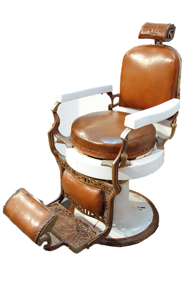 Antique Barber Chair by Koken