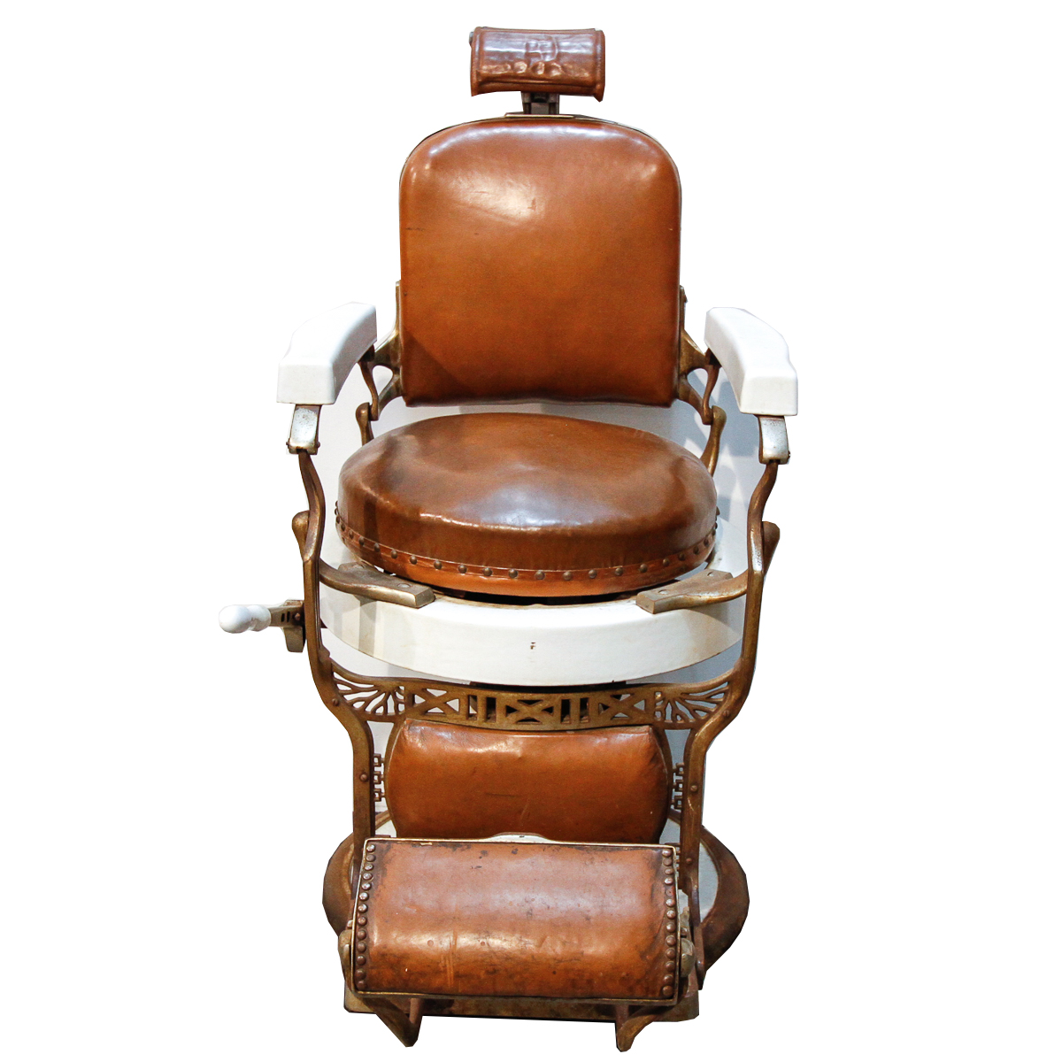 Antique Barber Chair by Koken