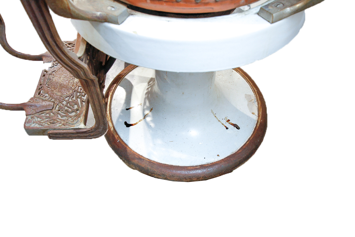 Antique Barber Chair by Koken