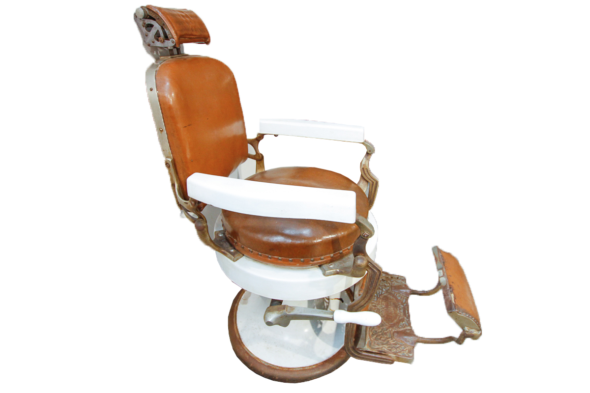 Antique Barber Chair by Koken