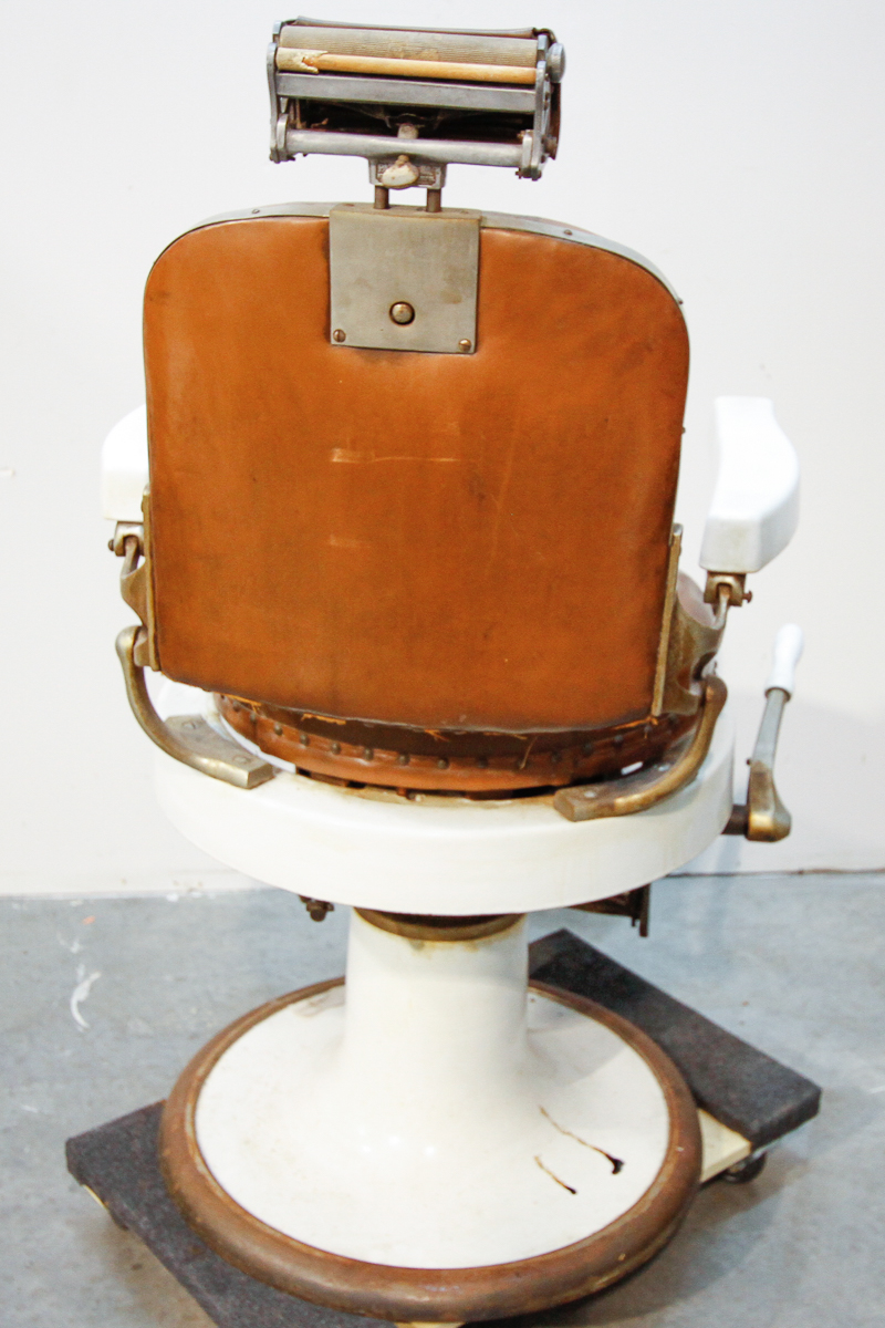 Antique Barber Chair by Koken