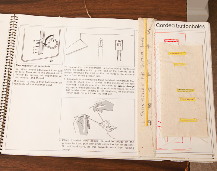 Vintage Bernina Sewing Machine and Sewing Machine Table