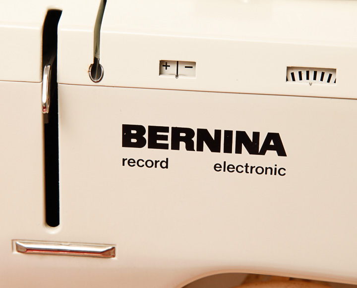 Vintage Bernina Sewing Machine and Sewing Machine Table