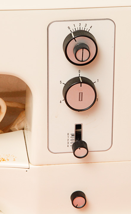 Vintage Bernina Sewing Machine and Sewing Machine Table