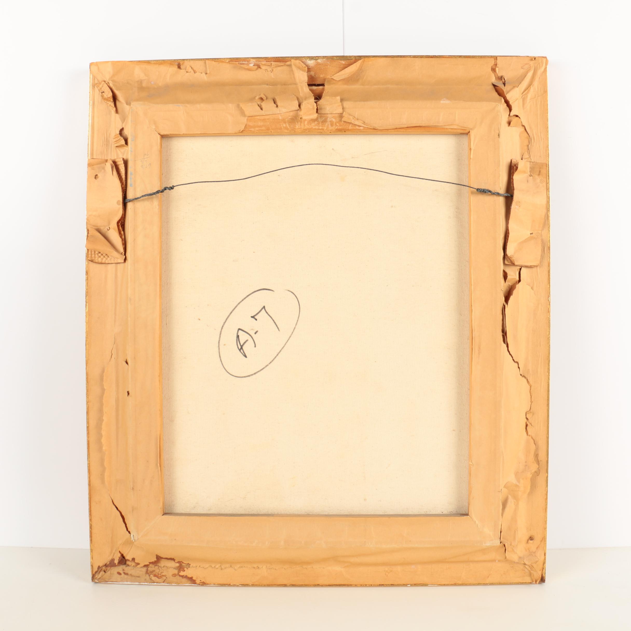 Almazetta Oil Painting on Canvas of a Ballerina