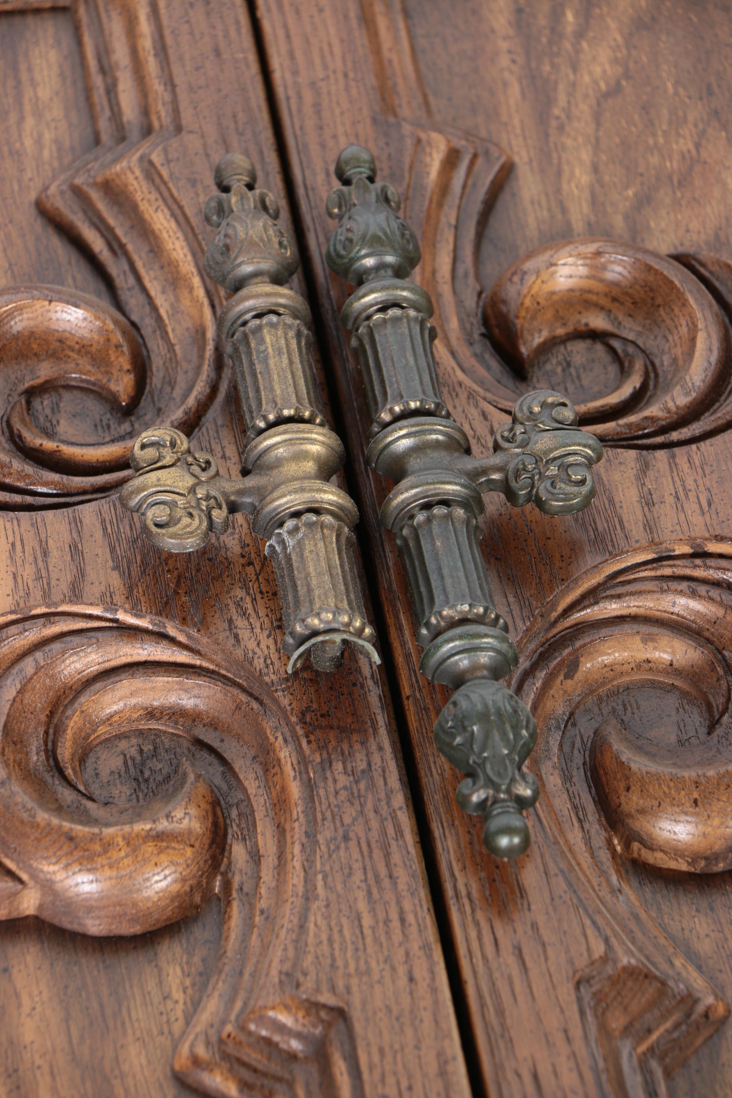 Oak Finish Cabinet With Laminate Slate Top