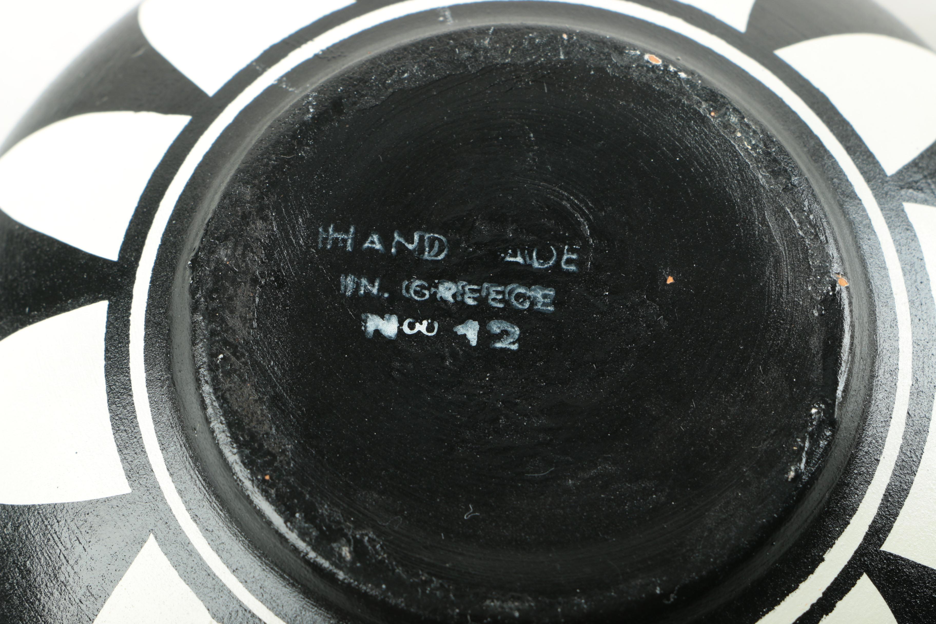 Venus De Milo Reproduction Ceramic Figurine and Trojan Warrior Trinket Box