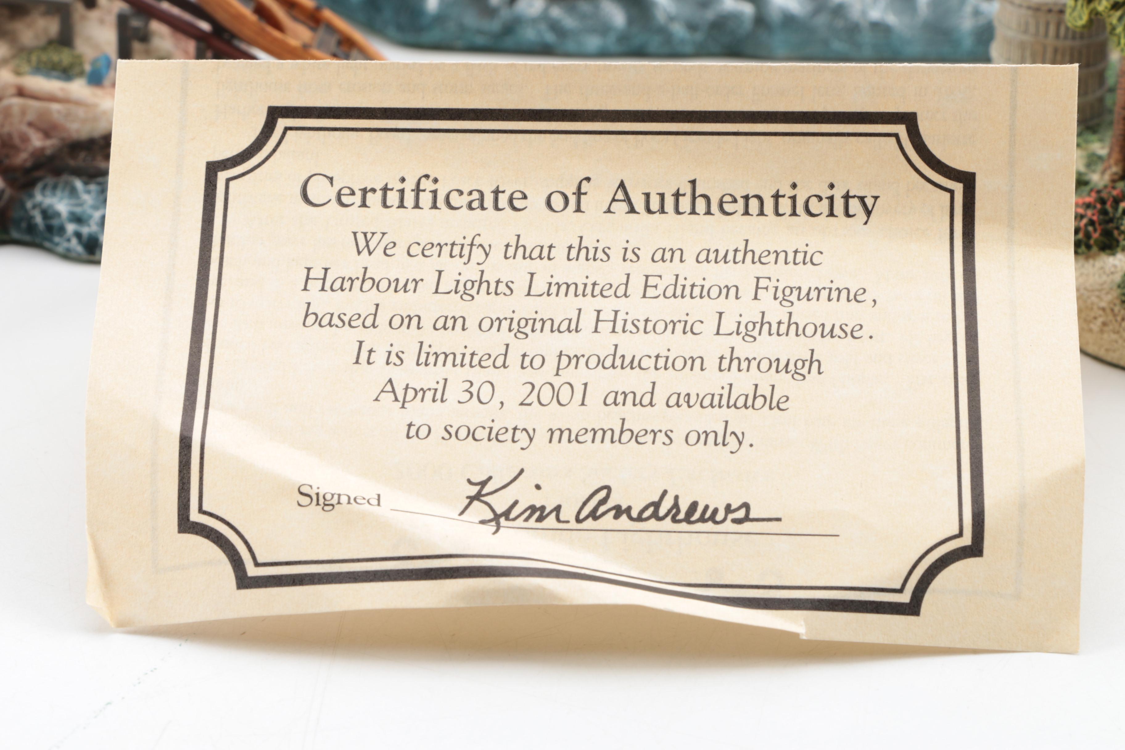 Collection of Model Lighthouses by Harbour Lights