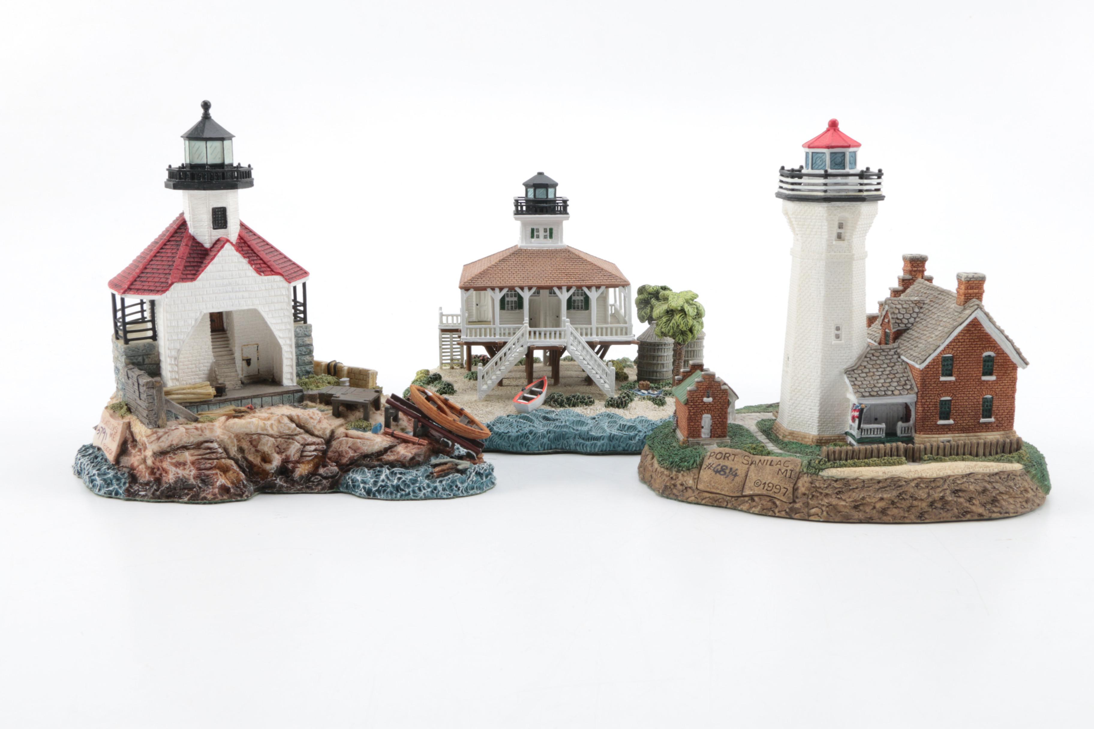 Collection of Model Lighthouses by Harbour Lights