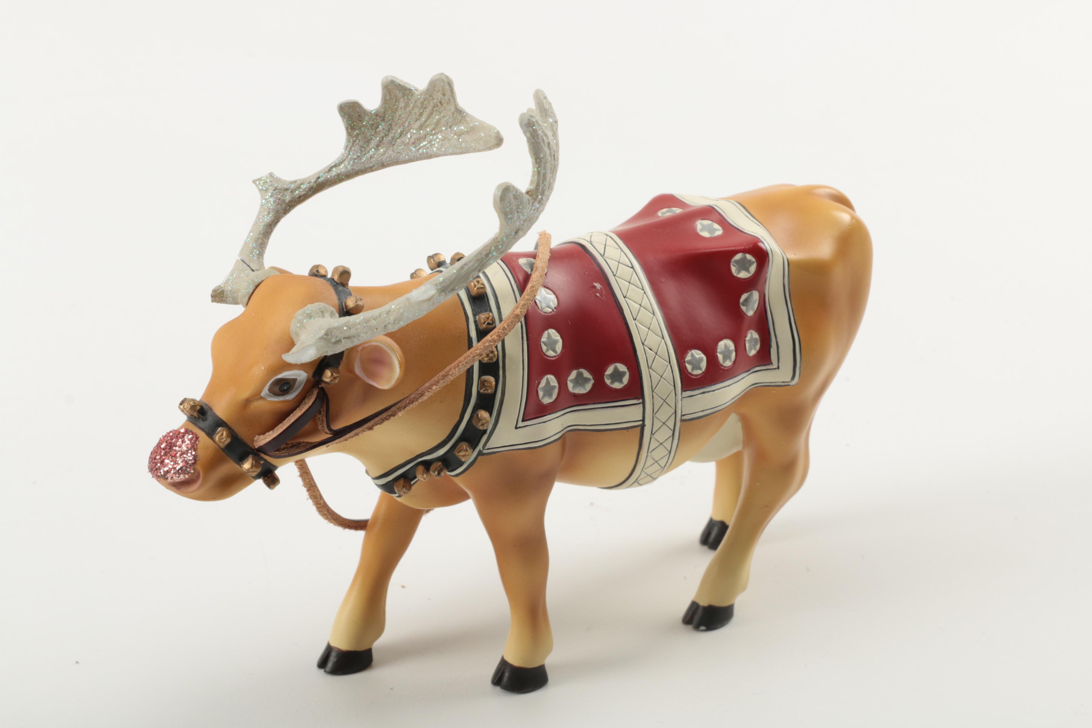CowParade Ceramic Bovine Figurines