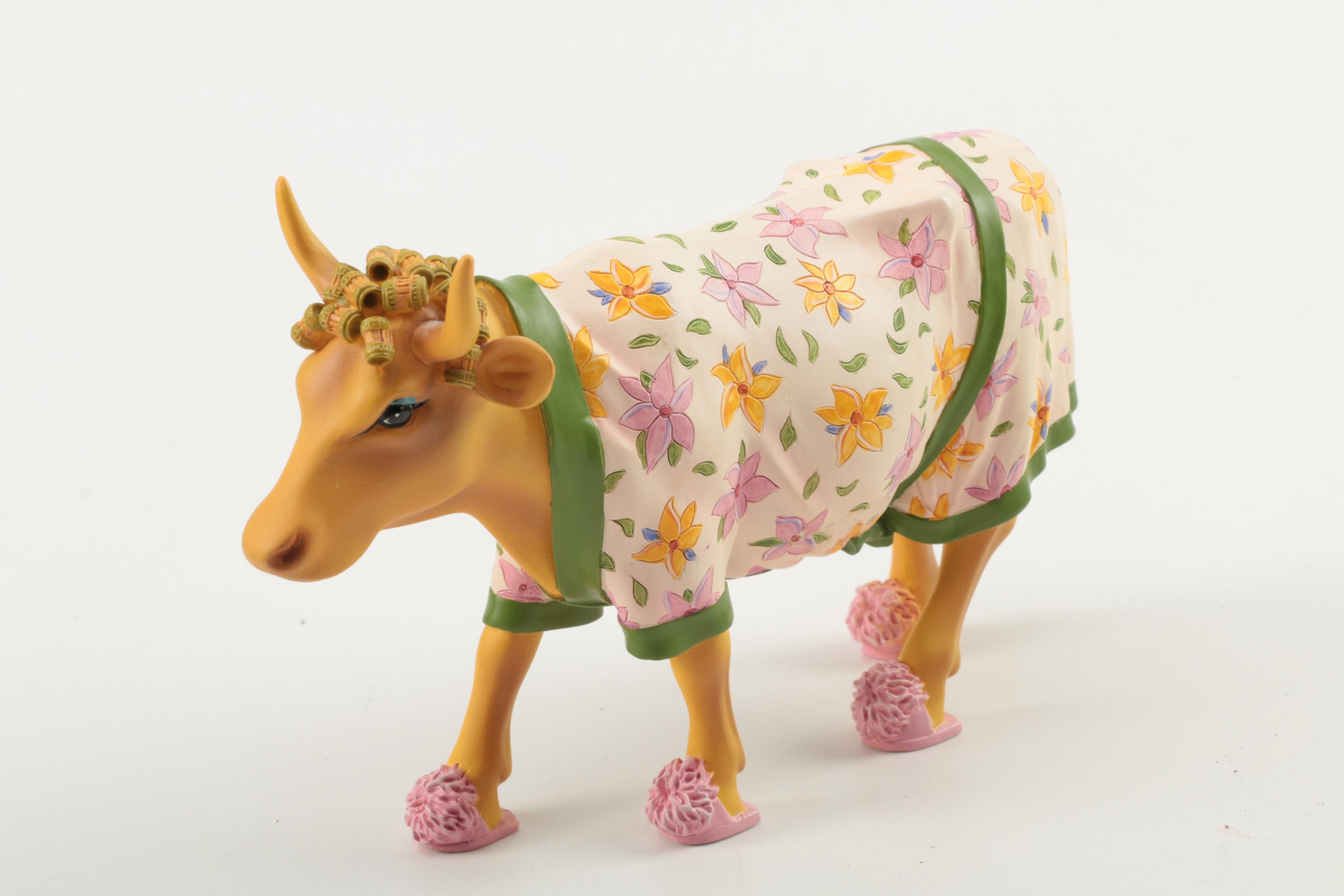 CowParade Ceramic Bovine Figurines