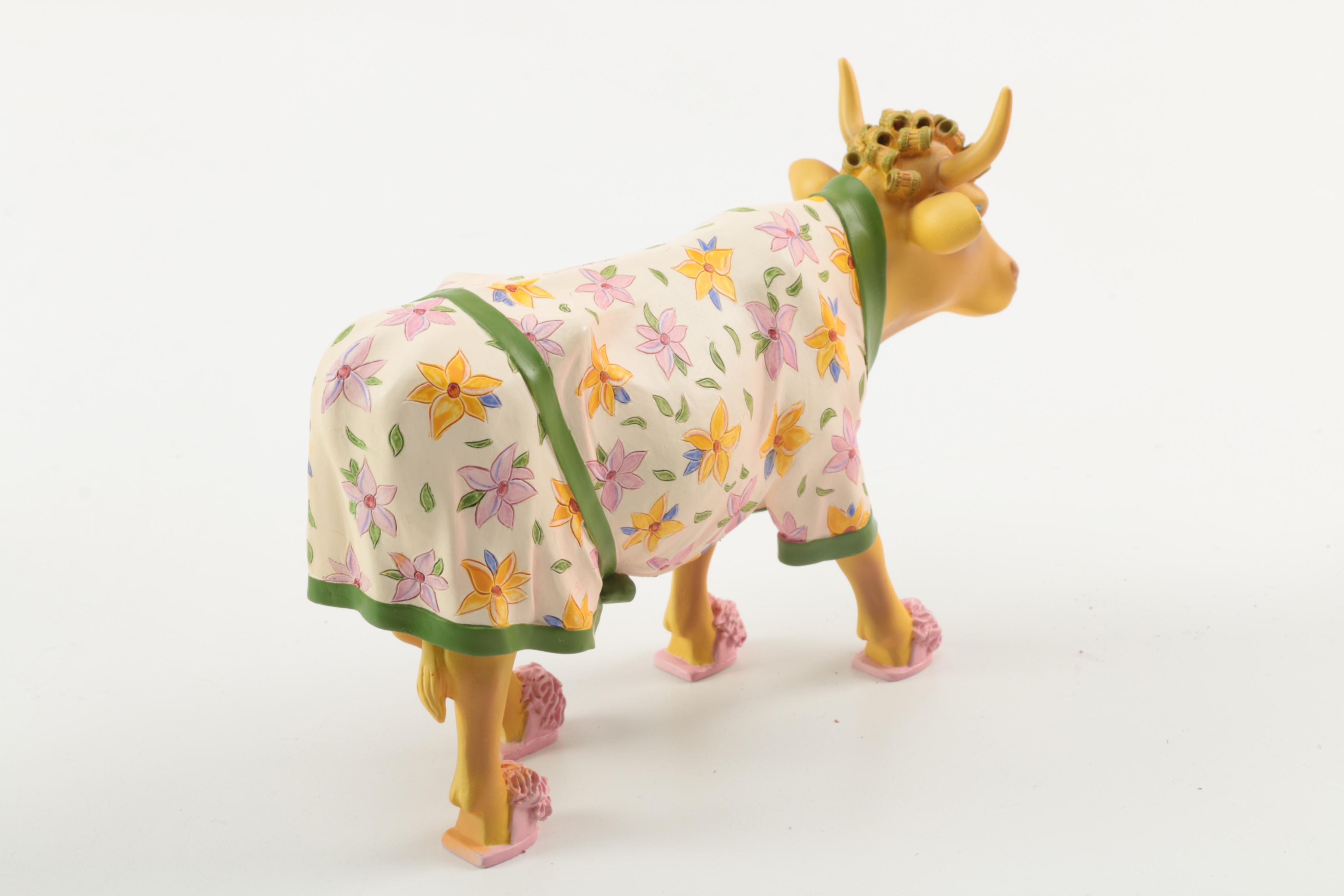CowParade Ceramic Bovine Figurines