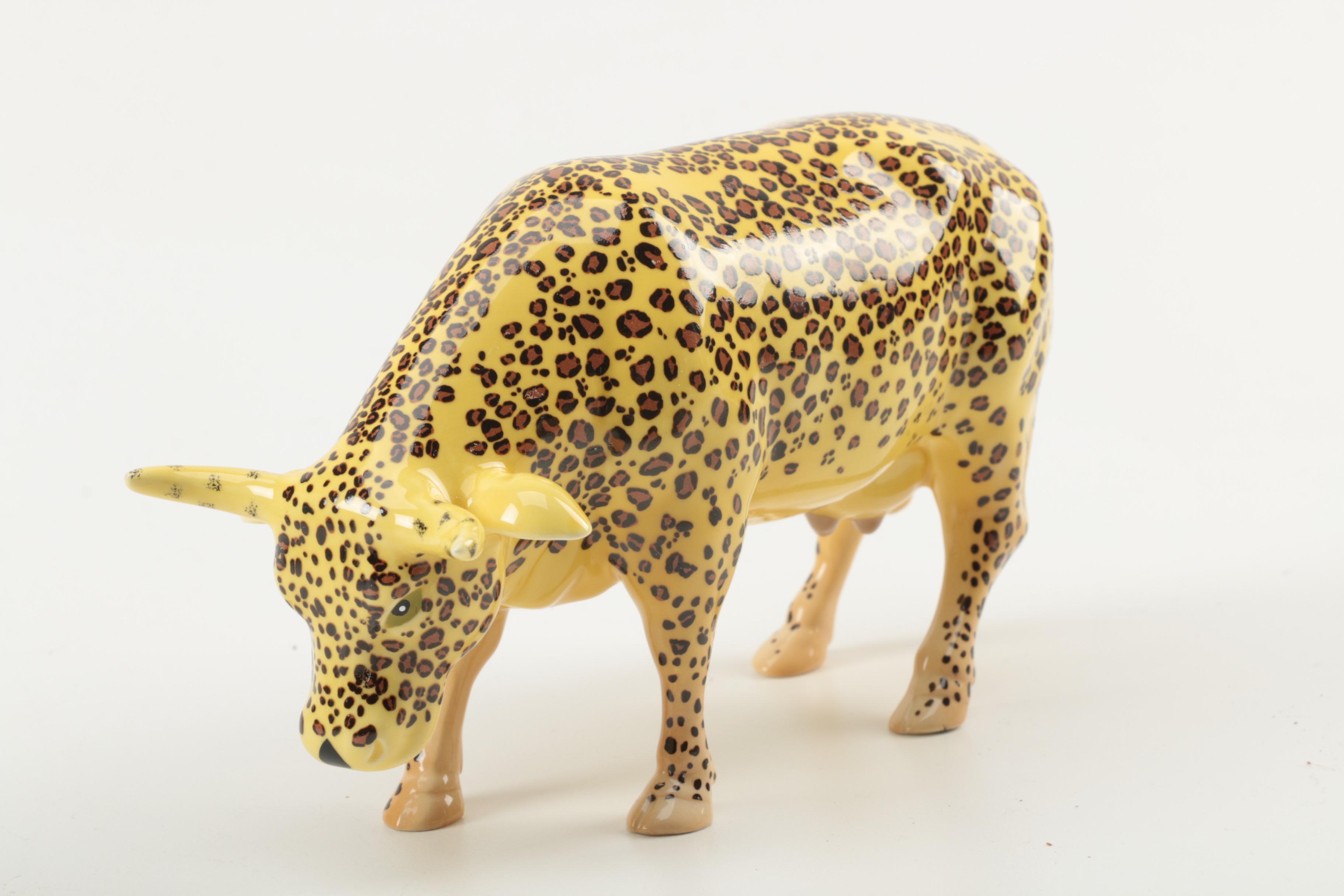 CowParade Ceramic Bovine Figurines