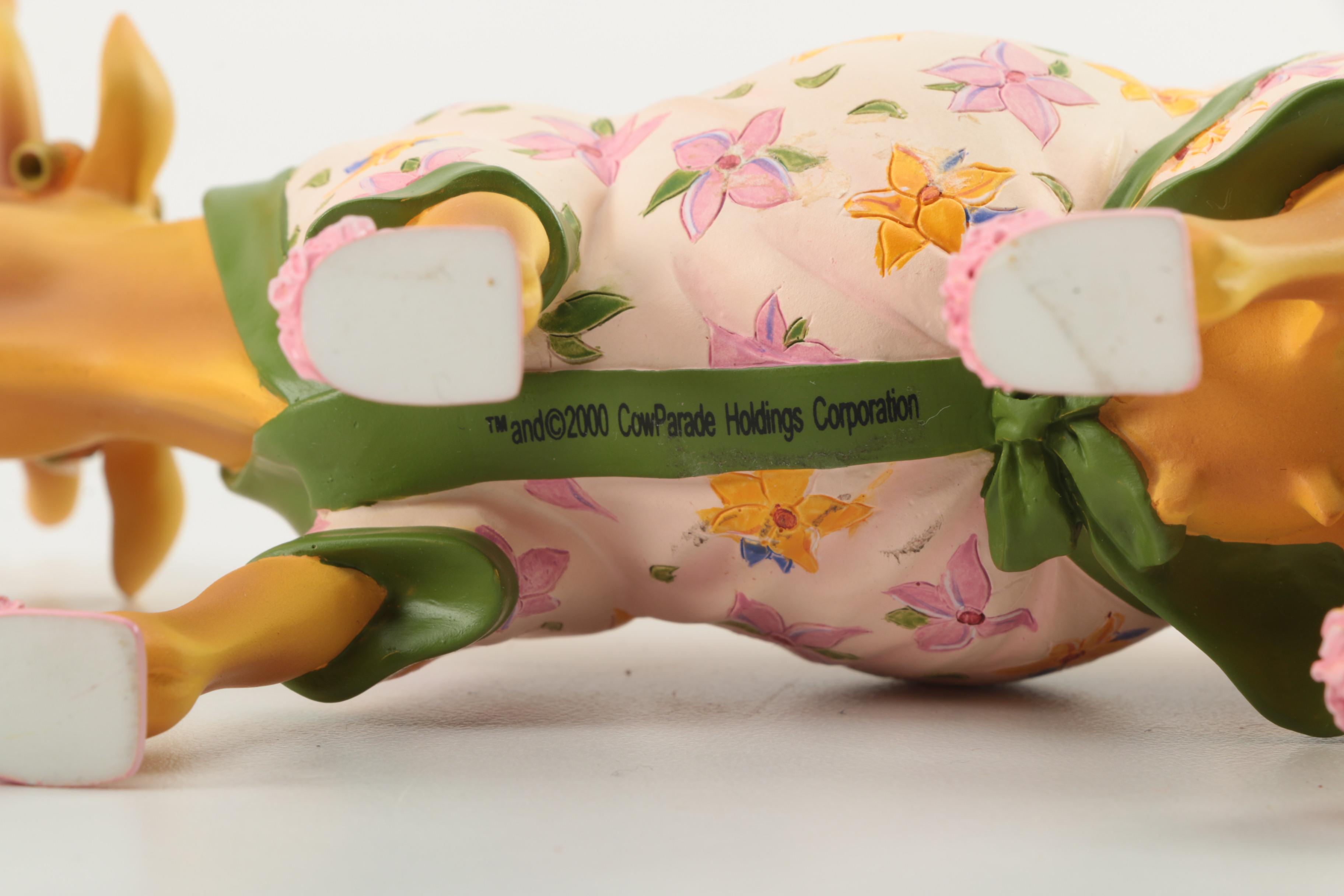 CowParade Ceramic Bovine Figurines