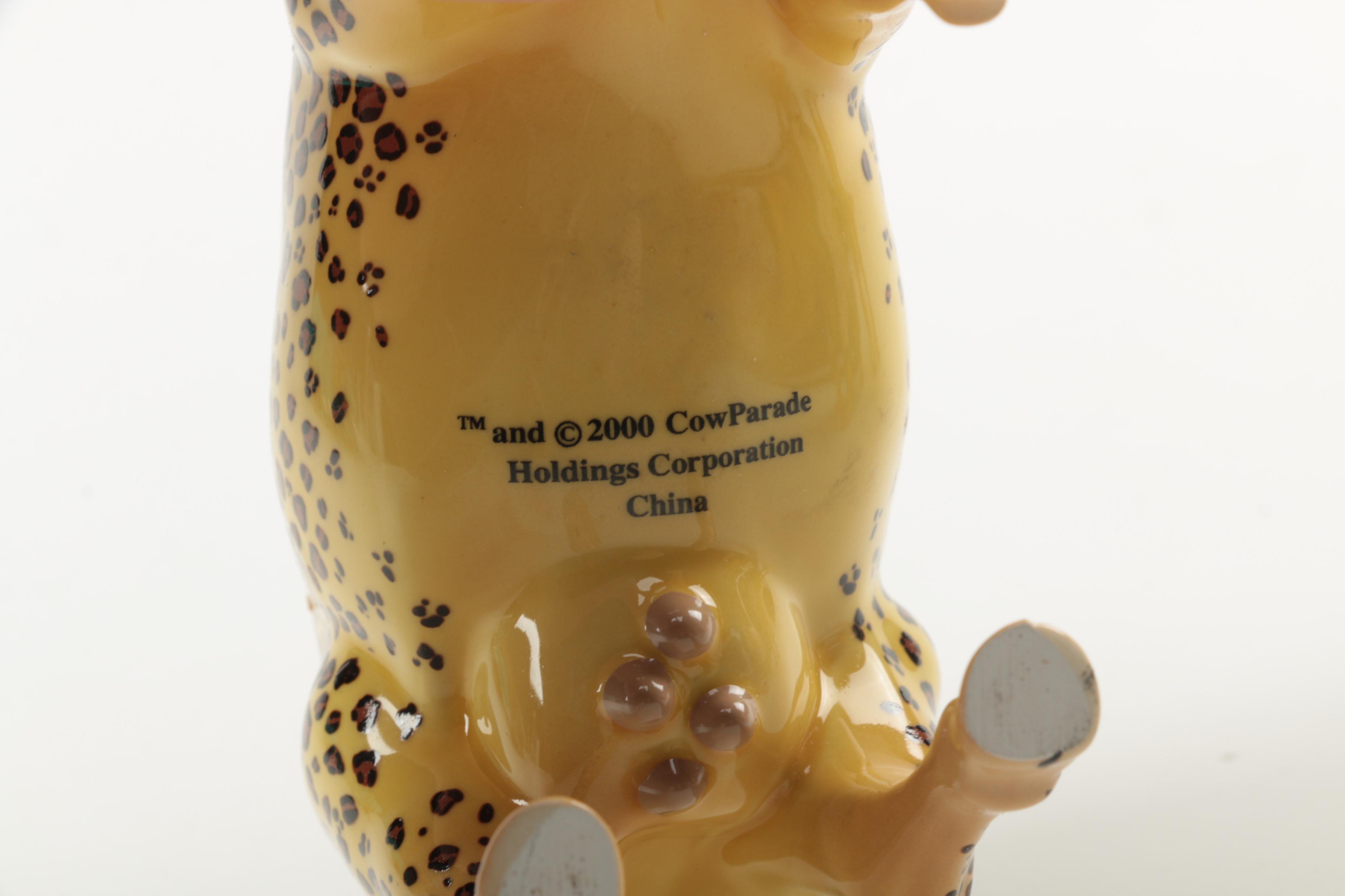 CowParade Ceramic Bovine Figurines