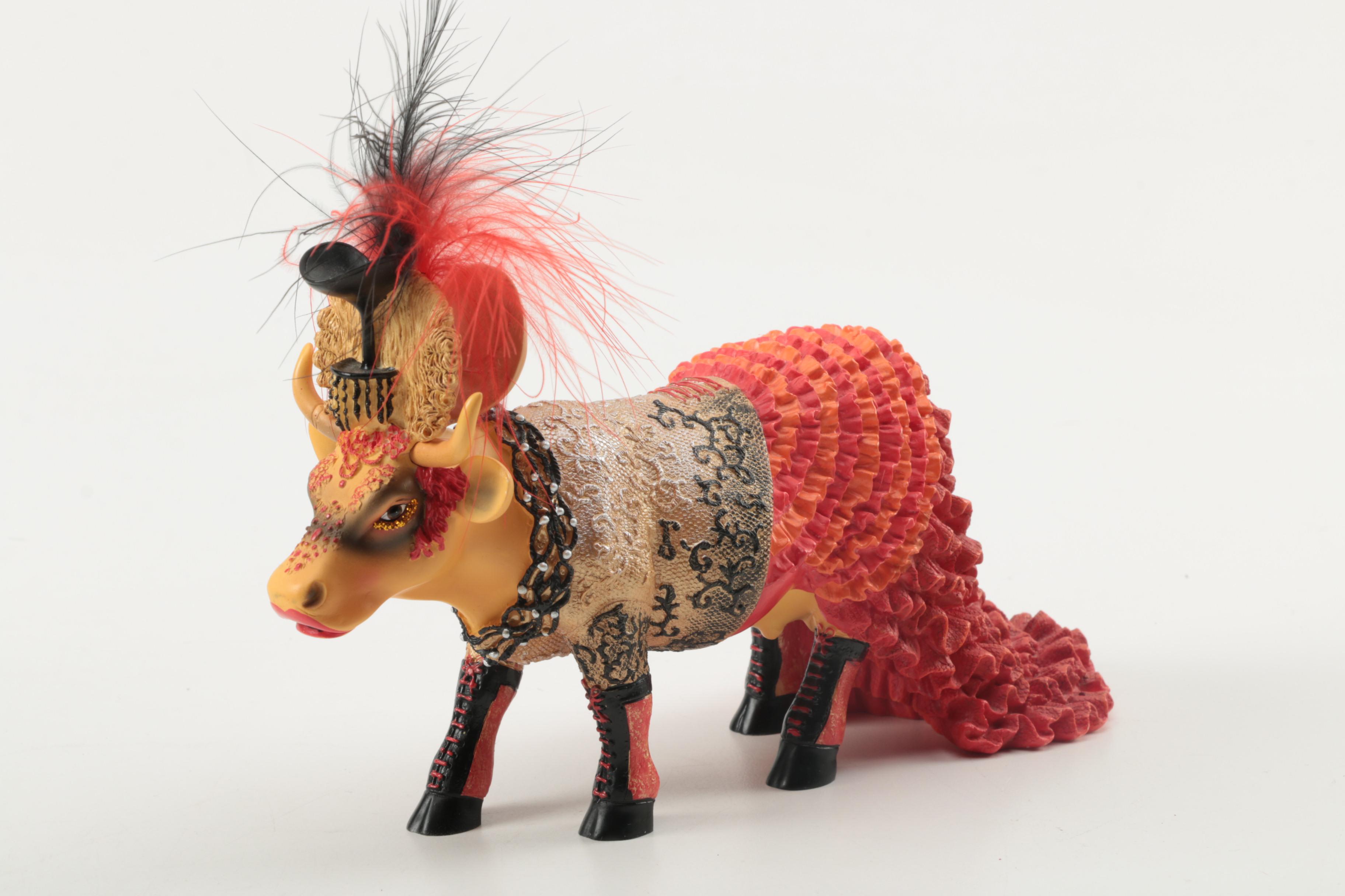 CowParade Ceramic Bovine Figurines