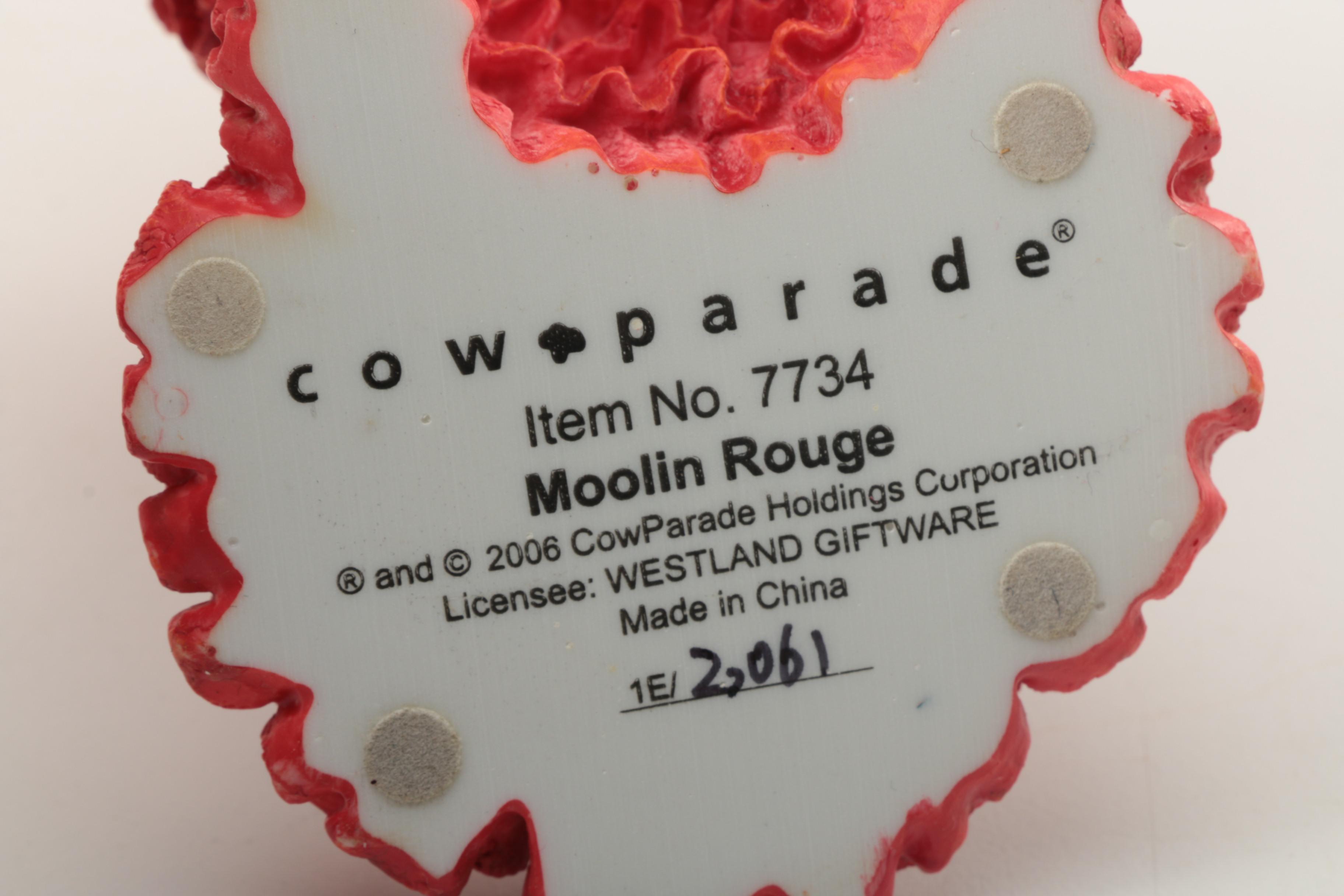 CowParade Ceramic Bovine Figurines