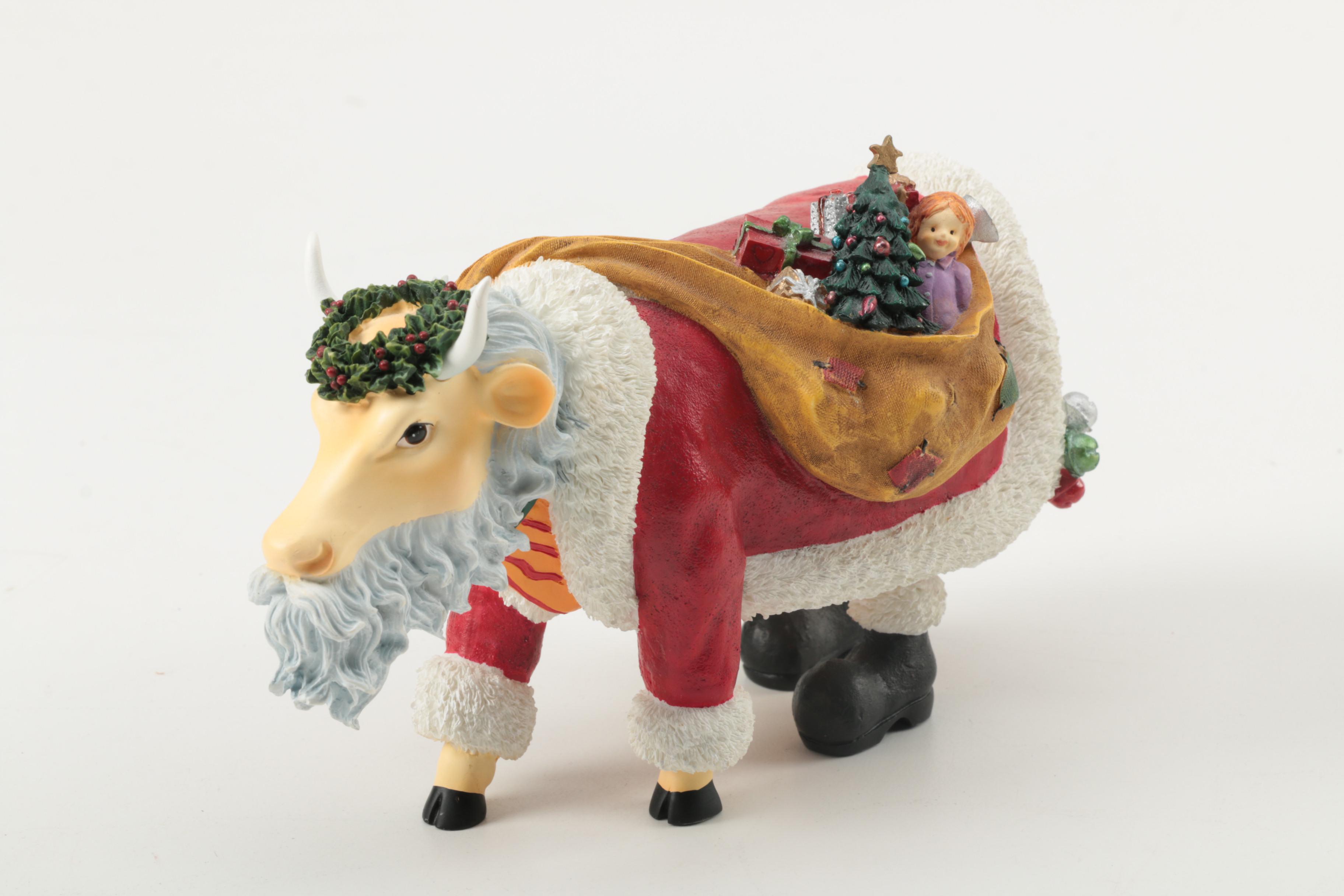 CowParade Ceramic Bovine Figurines