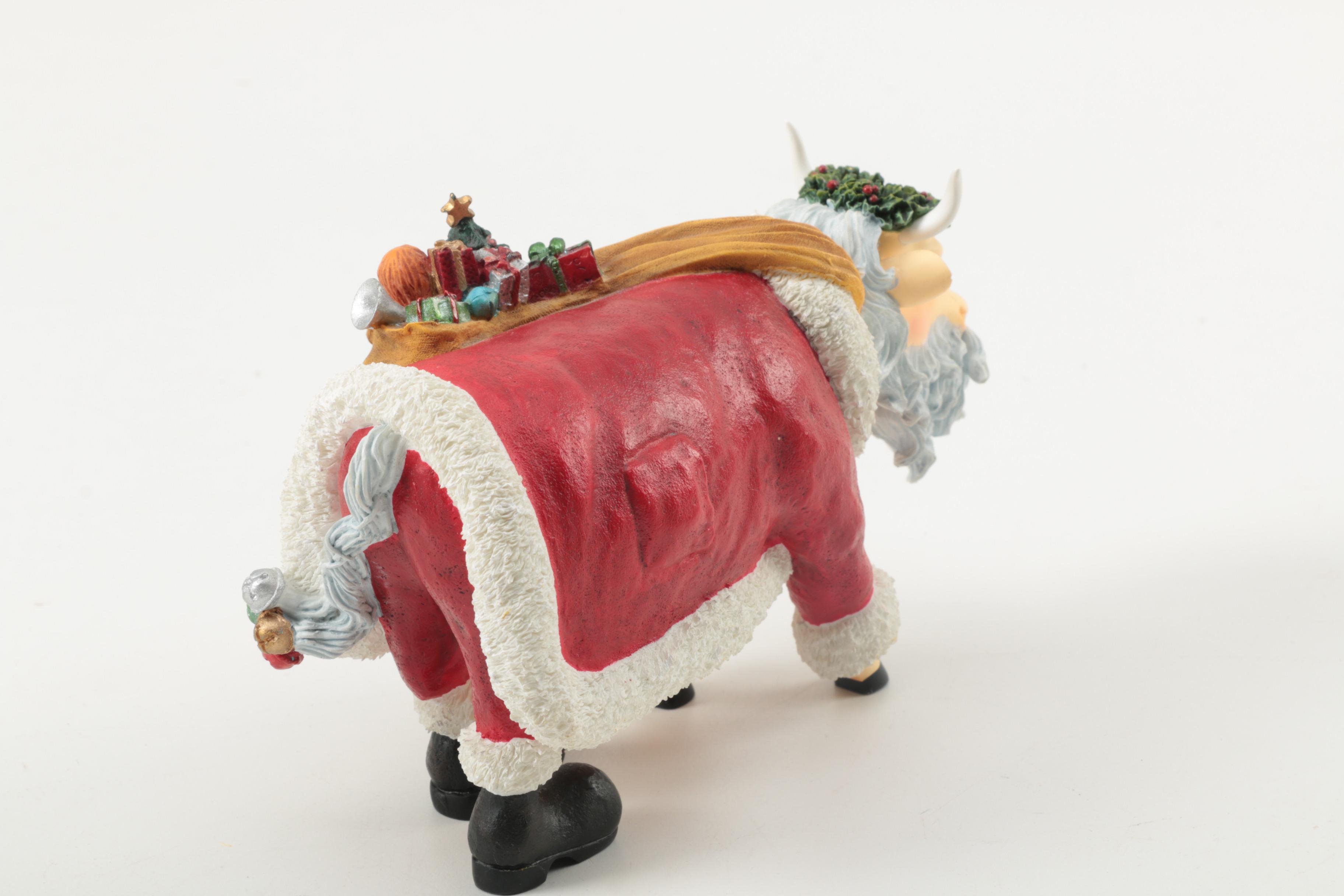 CowParade Ceramic Bovine Figurines