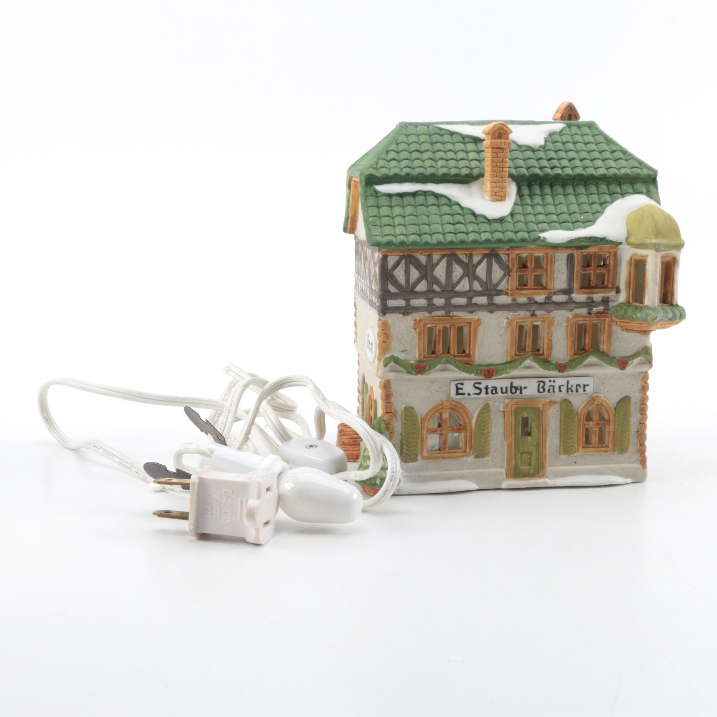 Department 56 Alpine Village "E. Staubr Backer"