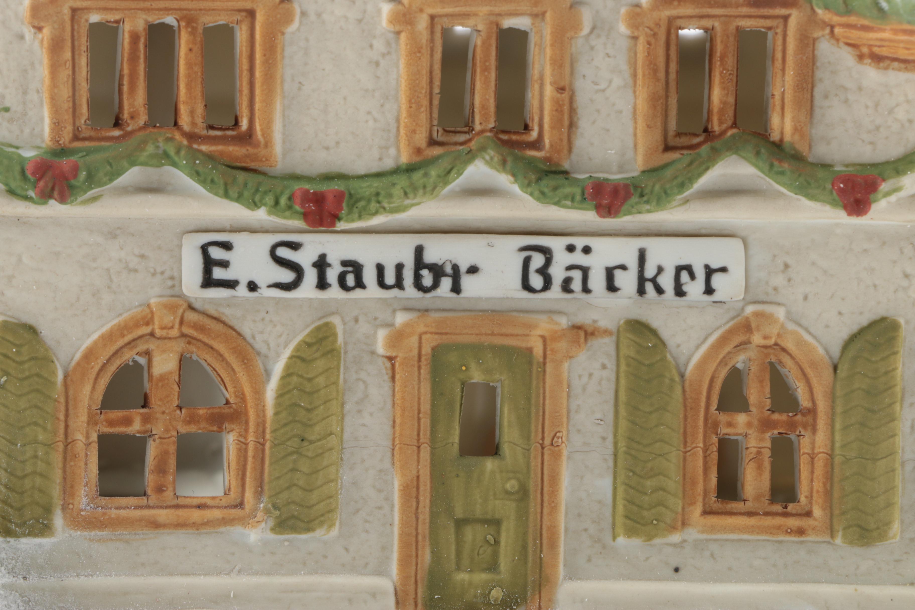 Department 56 Alpine Village "E. Staubr Backer"