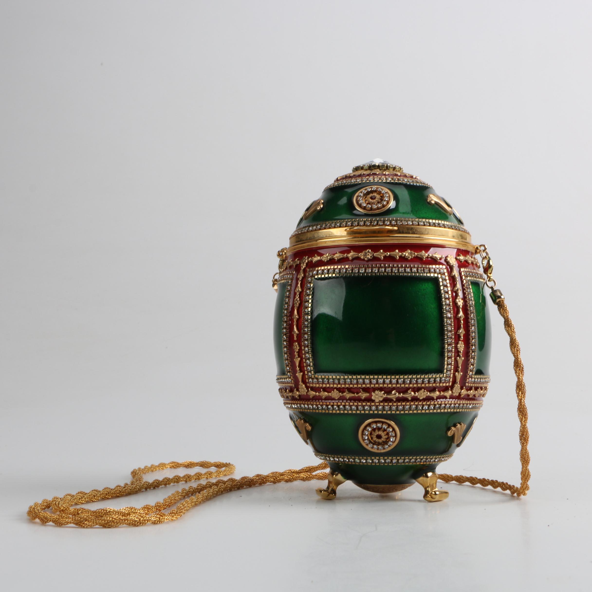 Vivian Alexander Jeweled Egg Minaudière