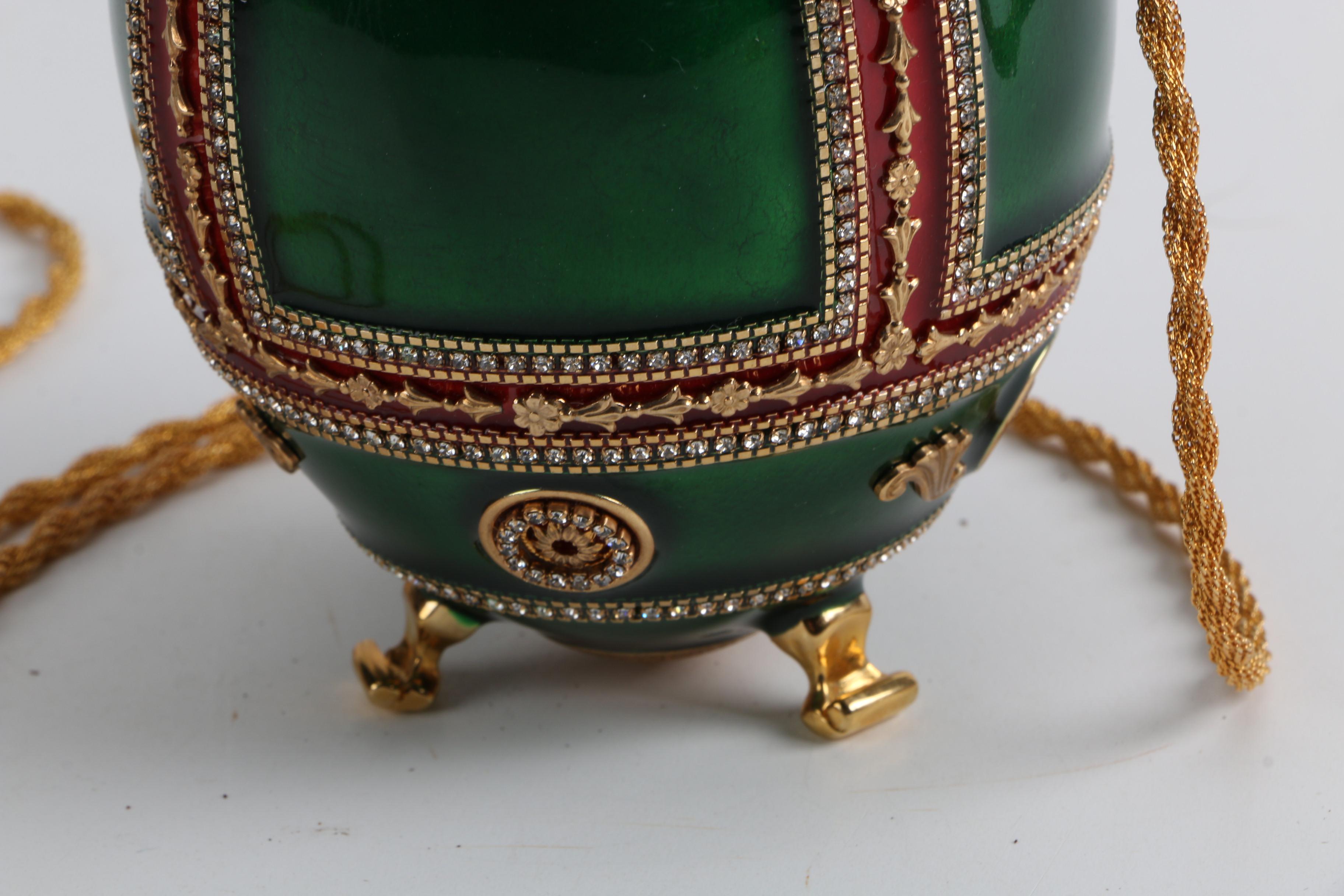 Vivian Alexander Jeweled Egg Minaudière