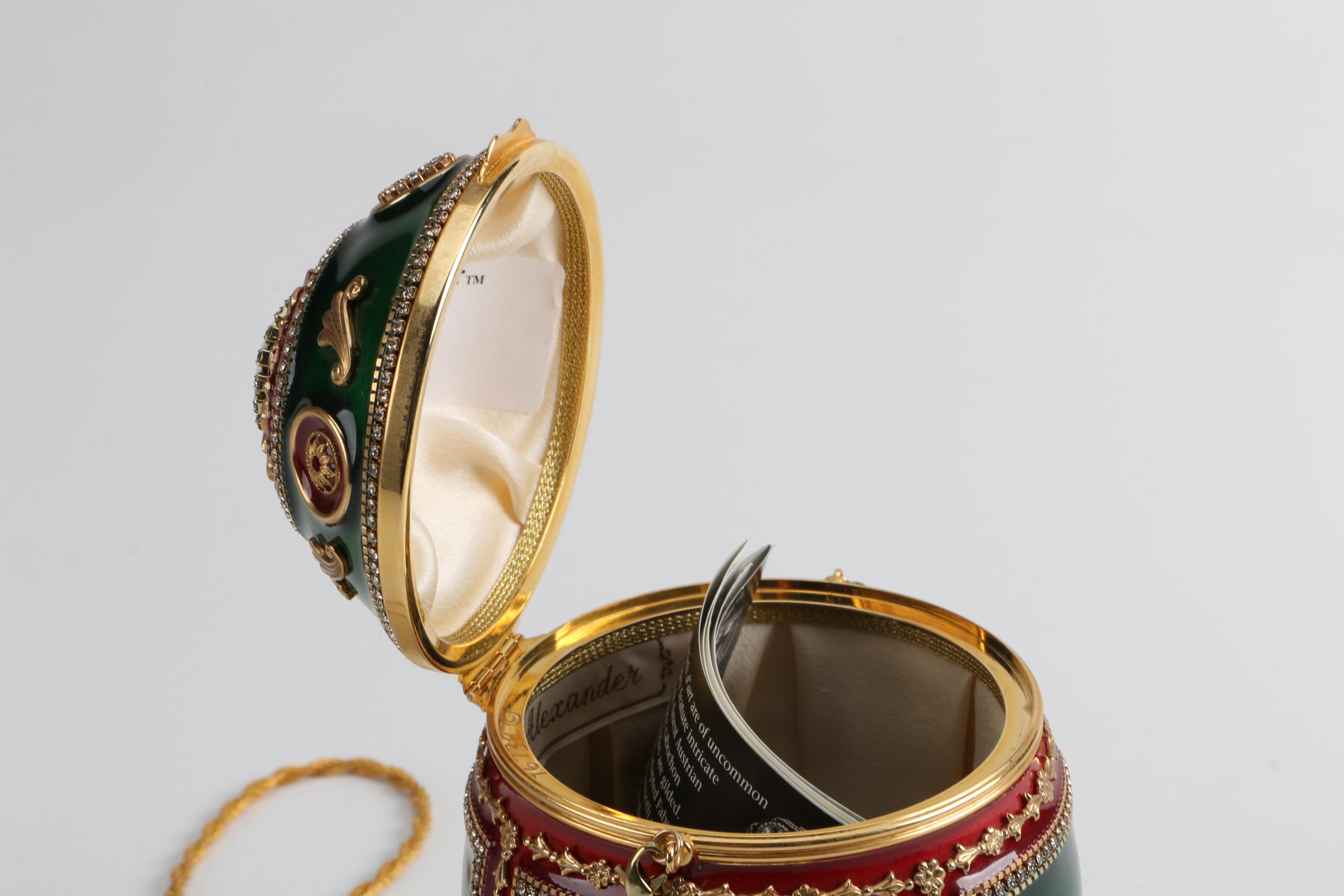 Vivian Alexander Jeweled Egg Minaudière