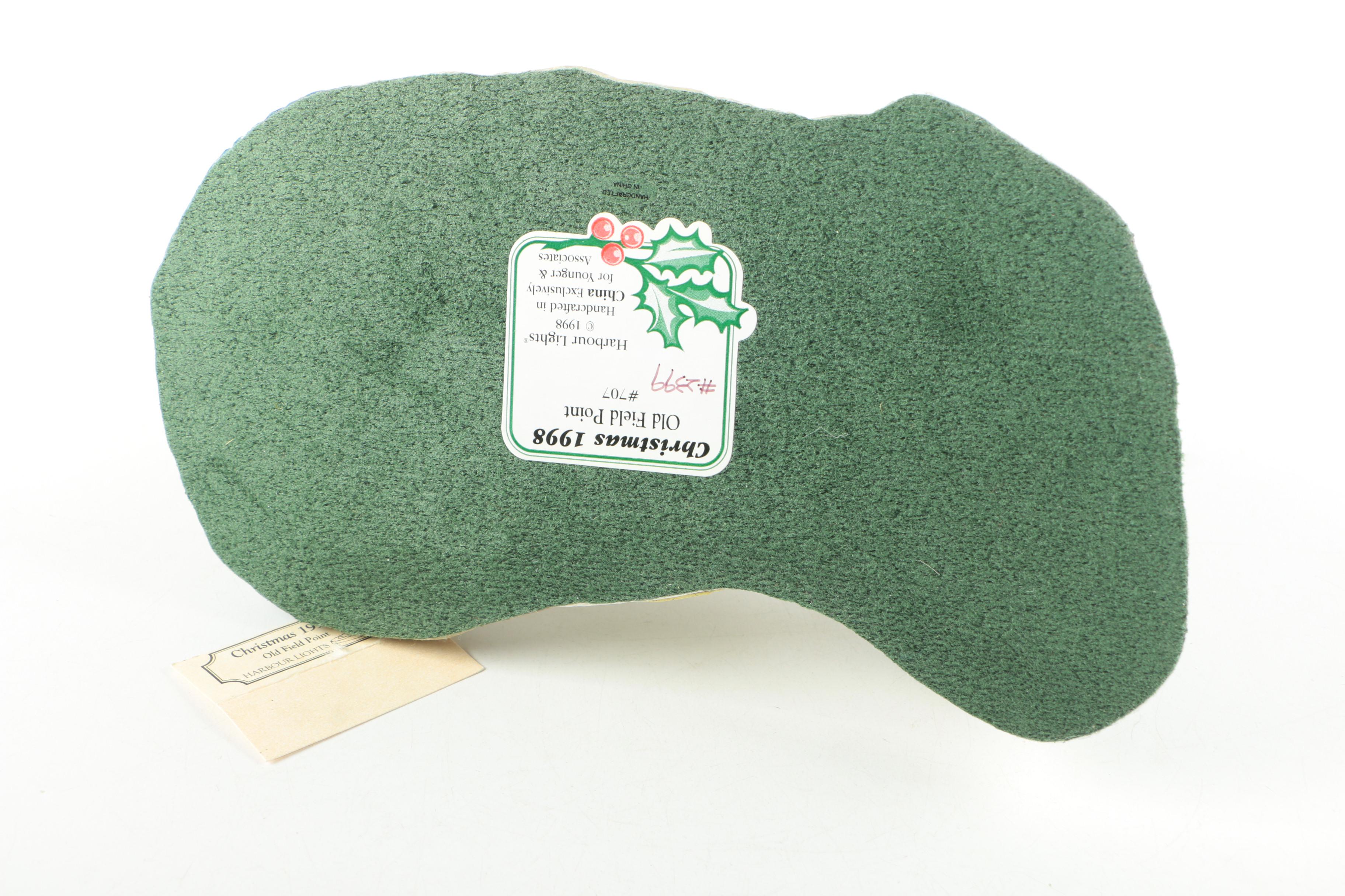 Lighthouse Christmas Decor Featuring Harbour Lights