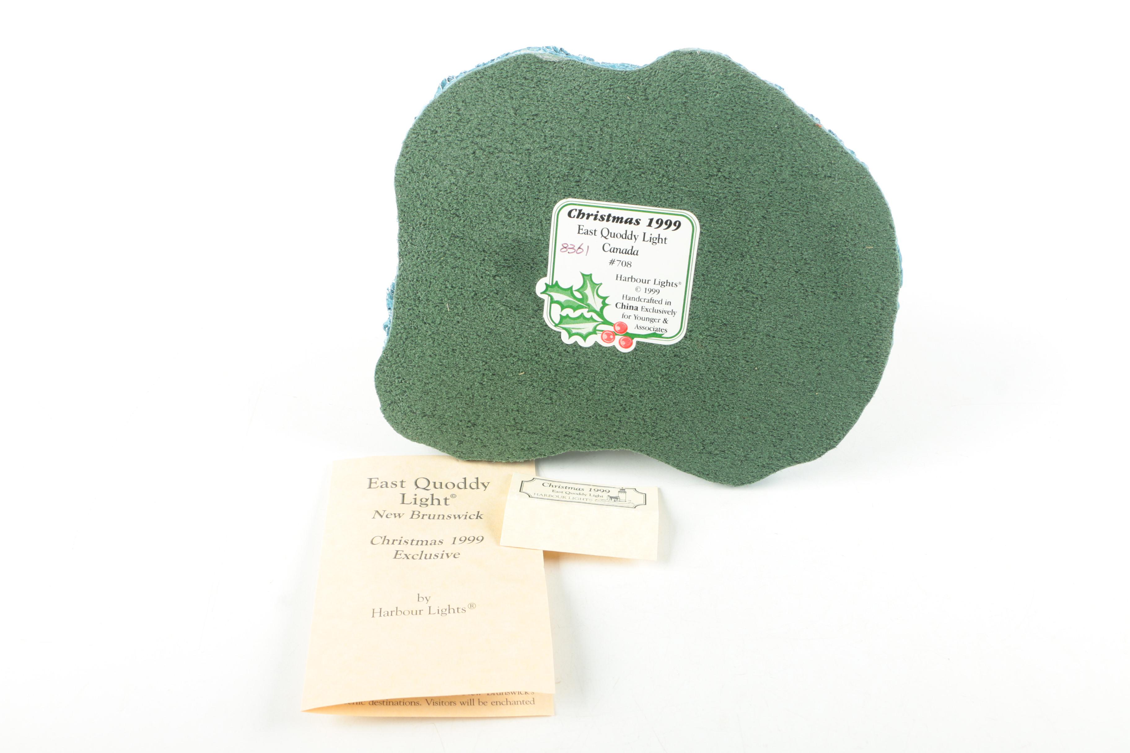 Lighthouse Christmas Decor Featuring Harbour Lights