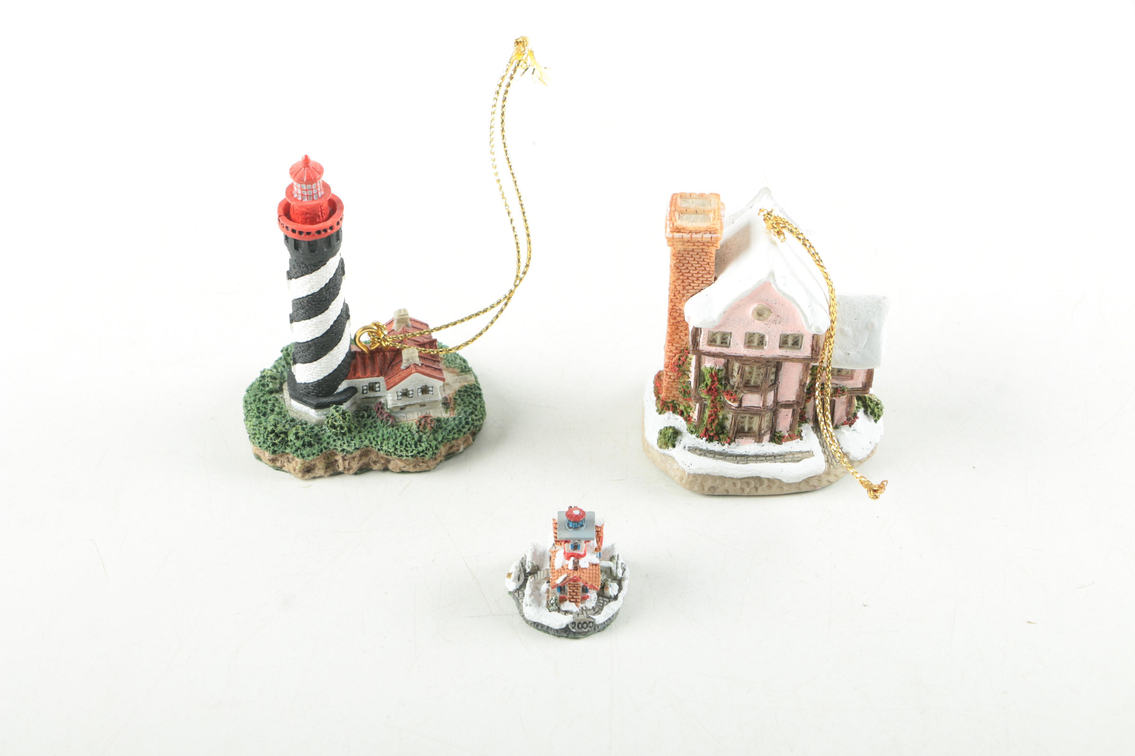 Lighthouse Christmas Decor Featuring Harbour Lights