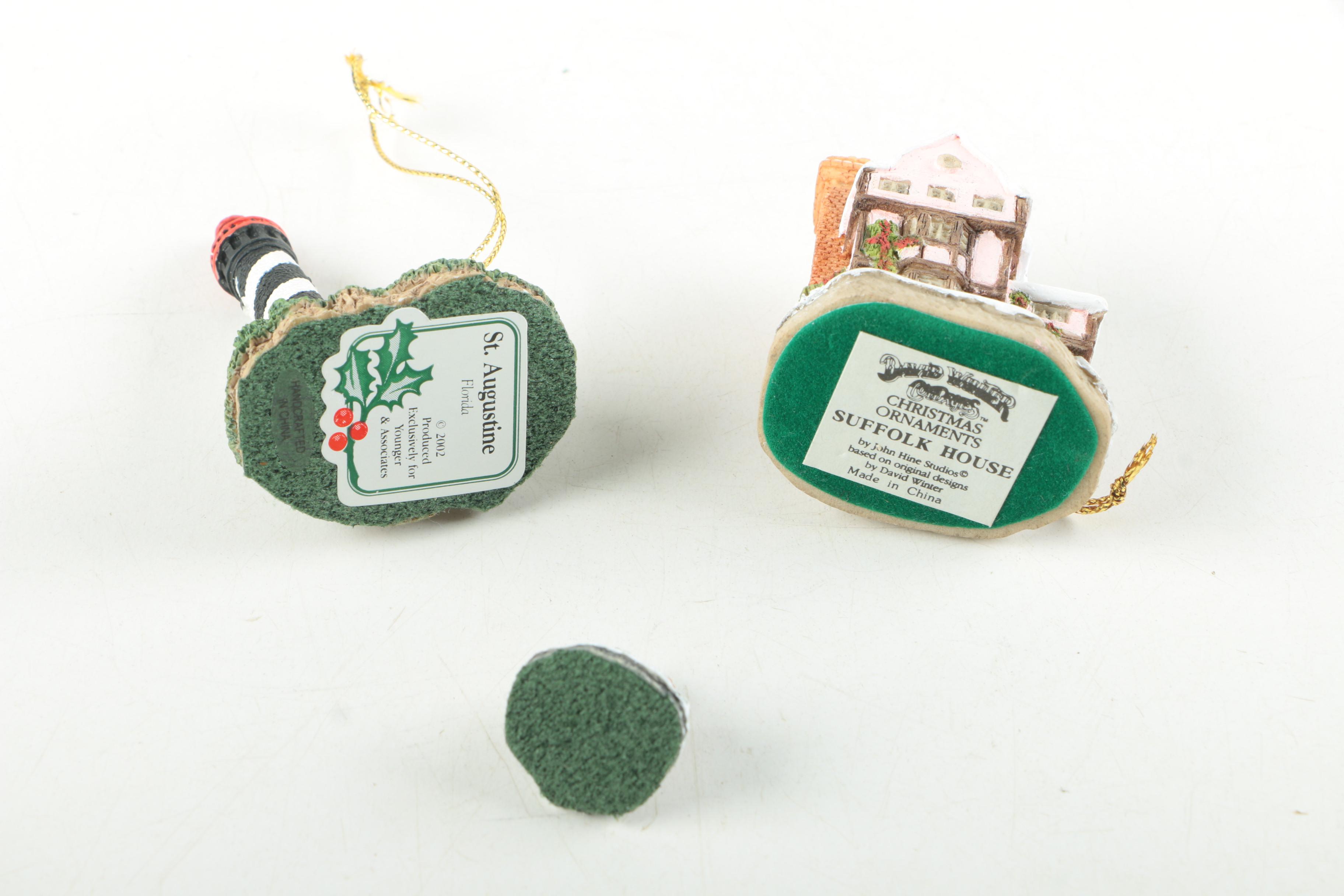 Lighthouse Christmas Decor Featuring Harbour Lights