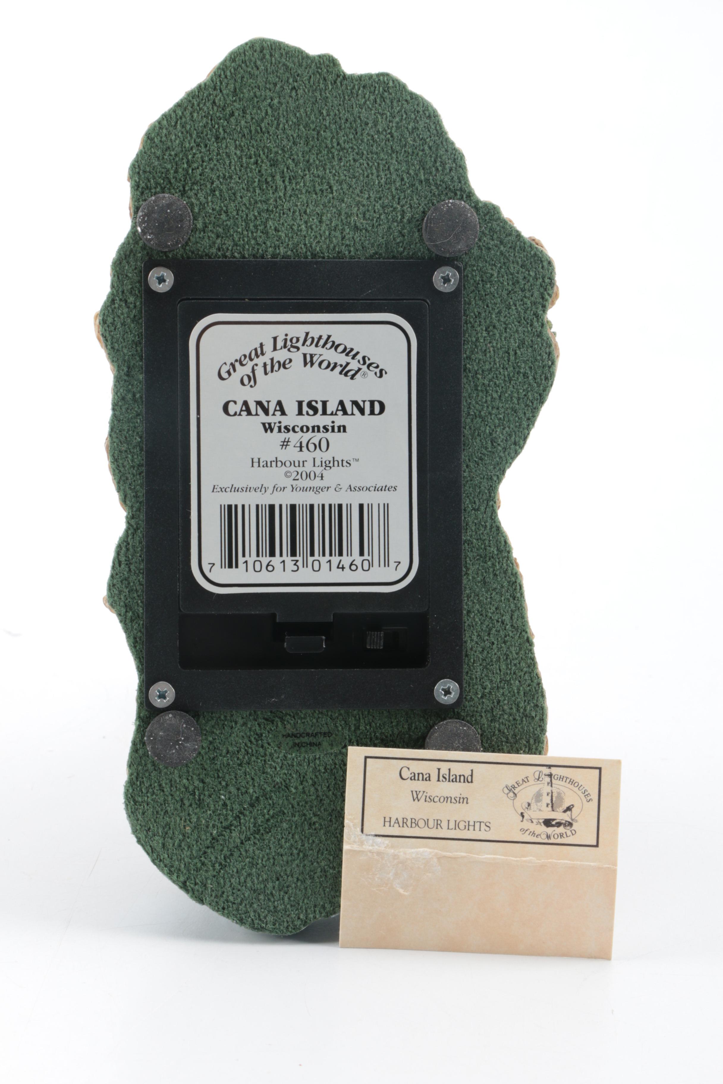 Harbour Lights Collectible Fresnel Light and Resin Lighthouse Sculpture