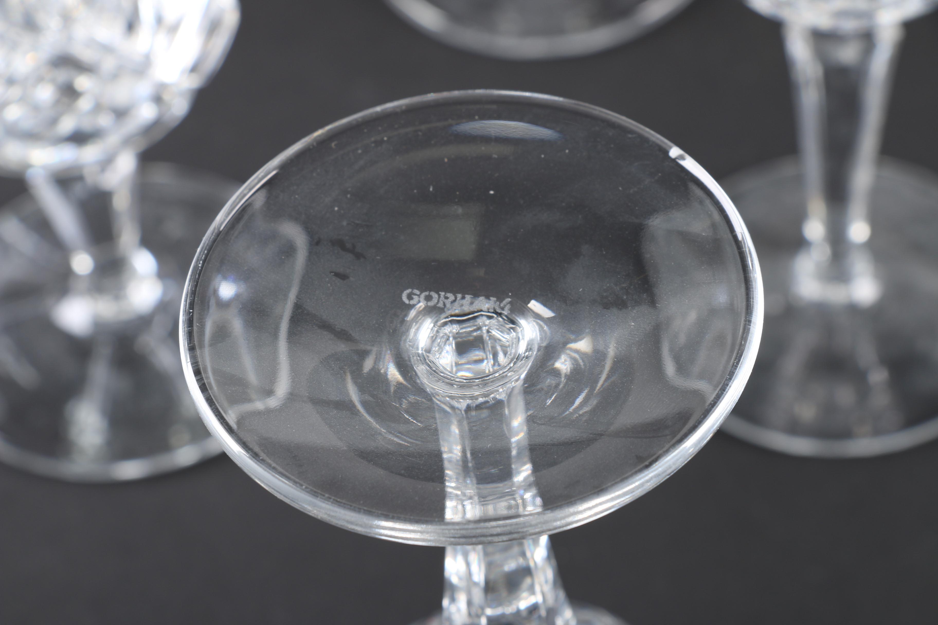 Gorham "Lady Anne" Crystal Stemware
