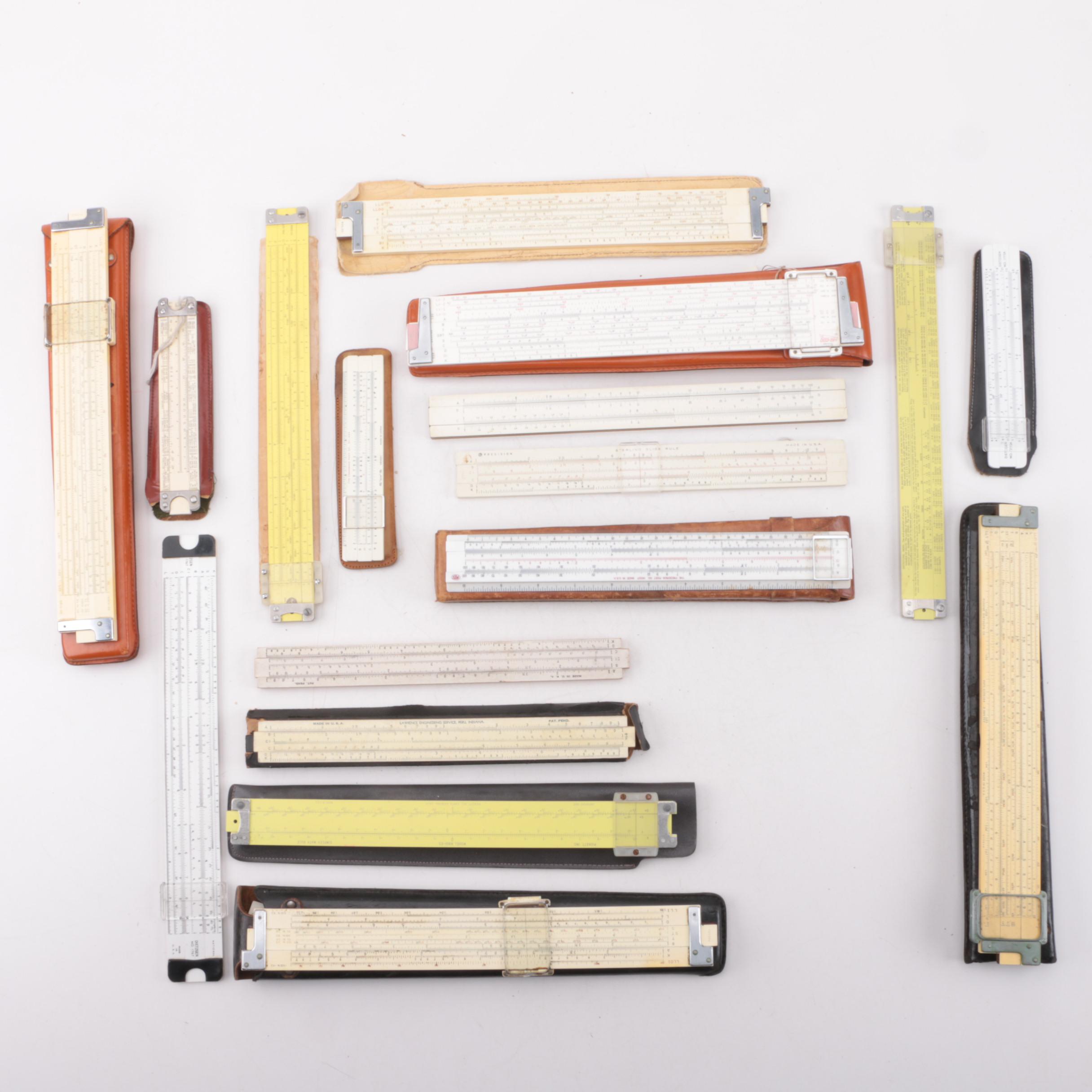 Collection of Vintage Drafting Equipment