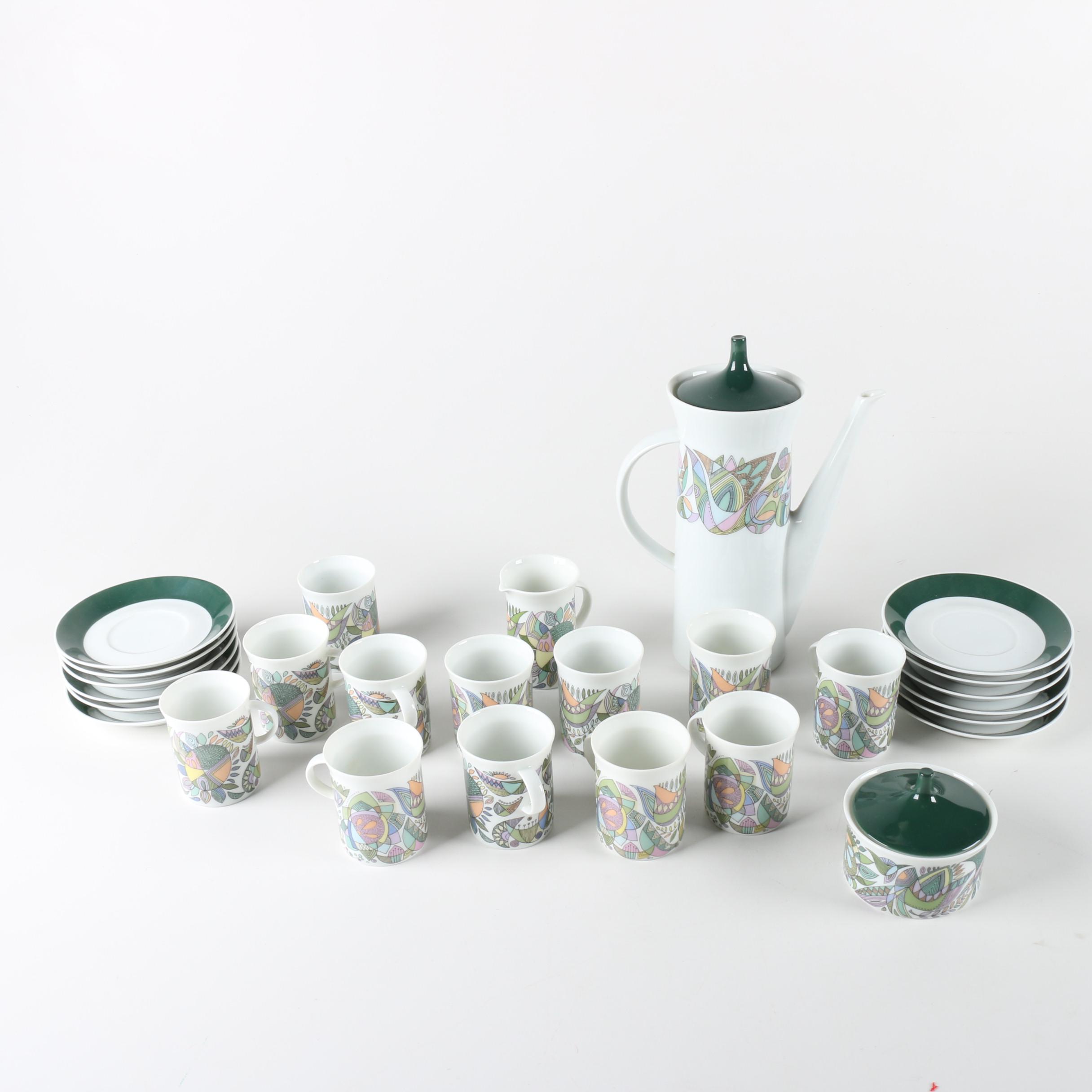 Hans Theo Baumann for Rosenthal "Korso" Mid Century Tea Service