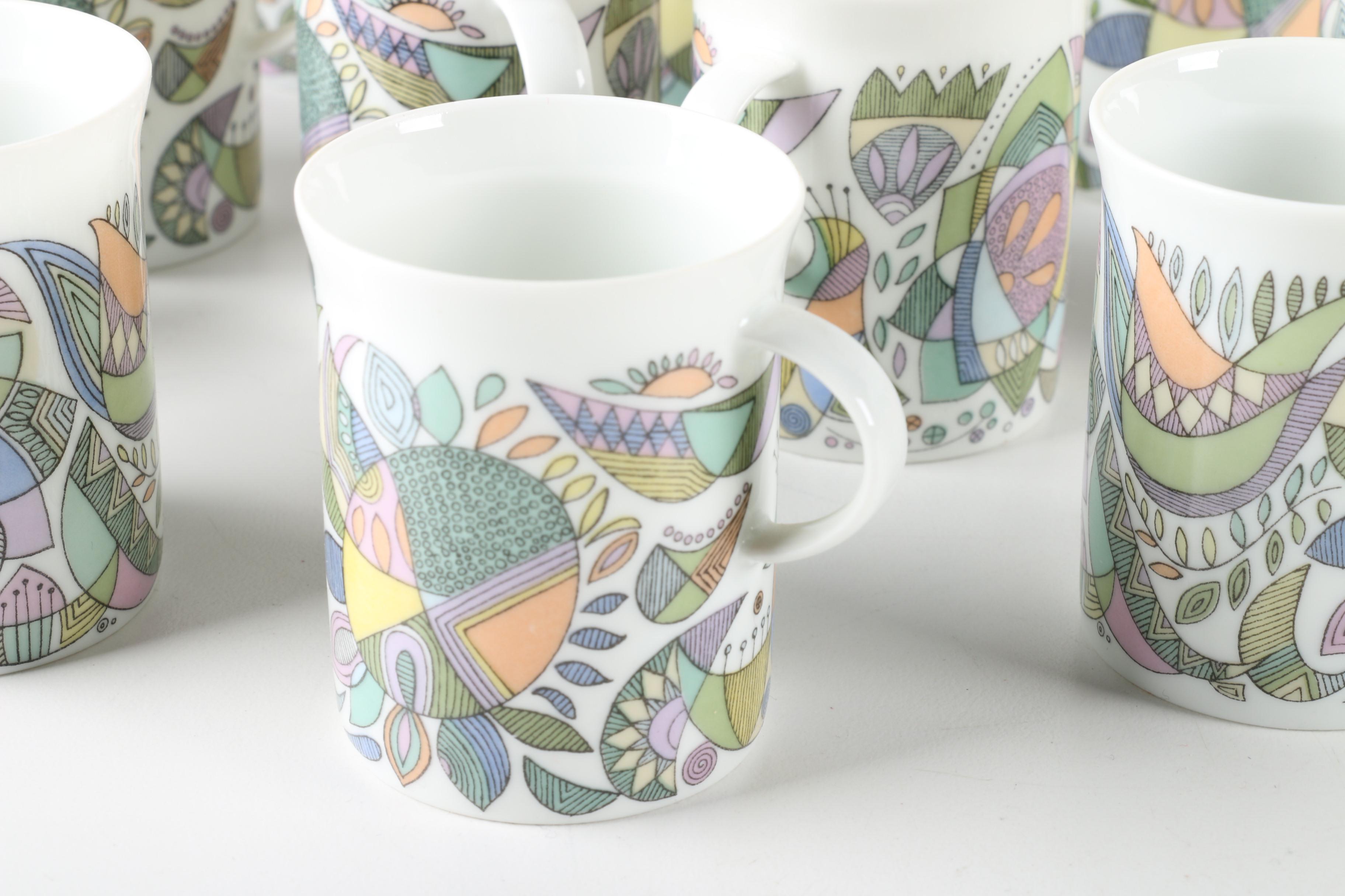 Hans Theo Baumann for Rosenthal "Korso" Mid Century Tea Service