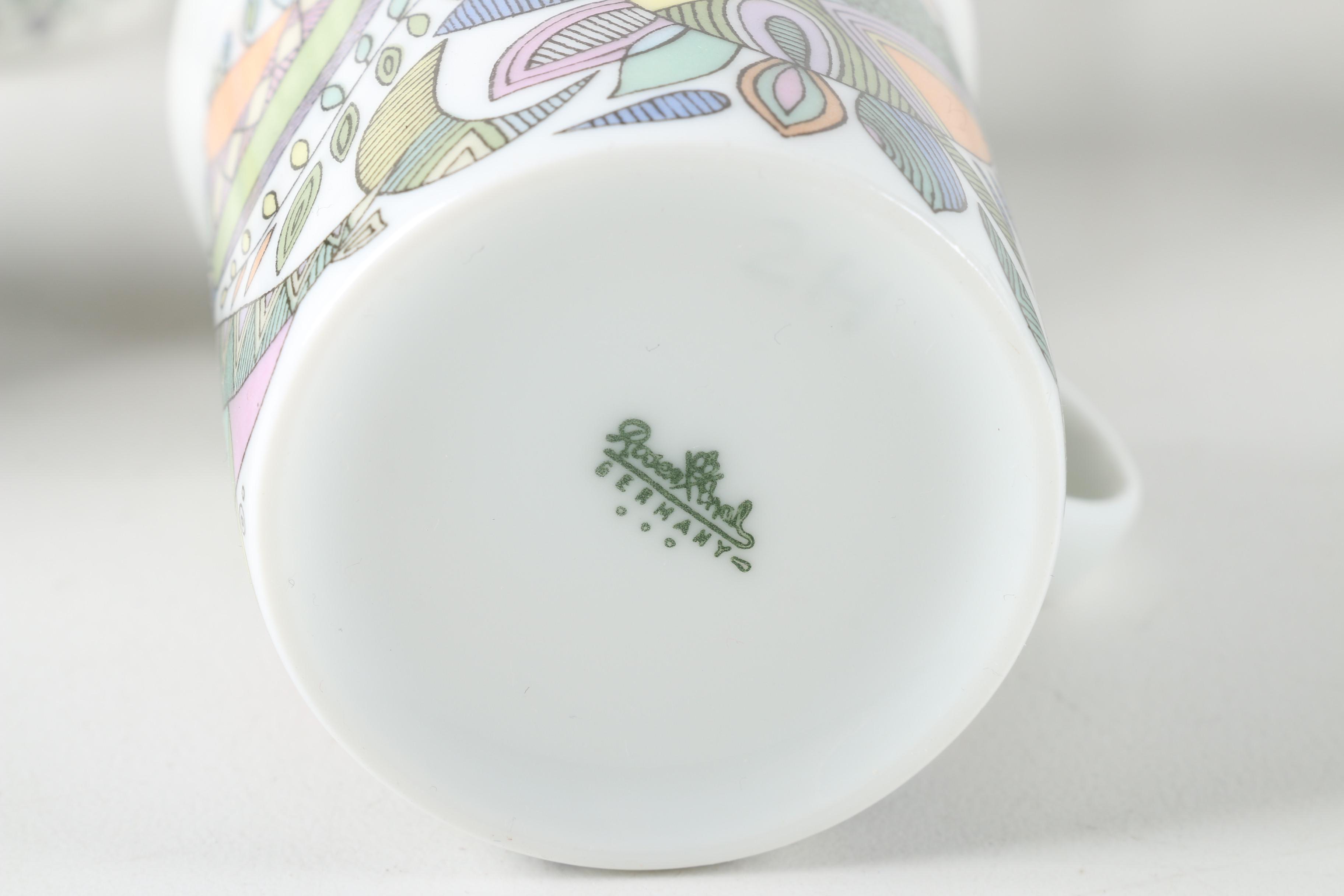 Hans Theo Baumann for Rosenthal "Korso" Mid Century Tea Service