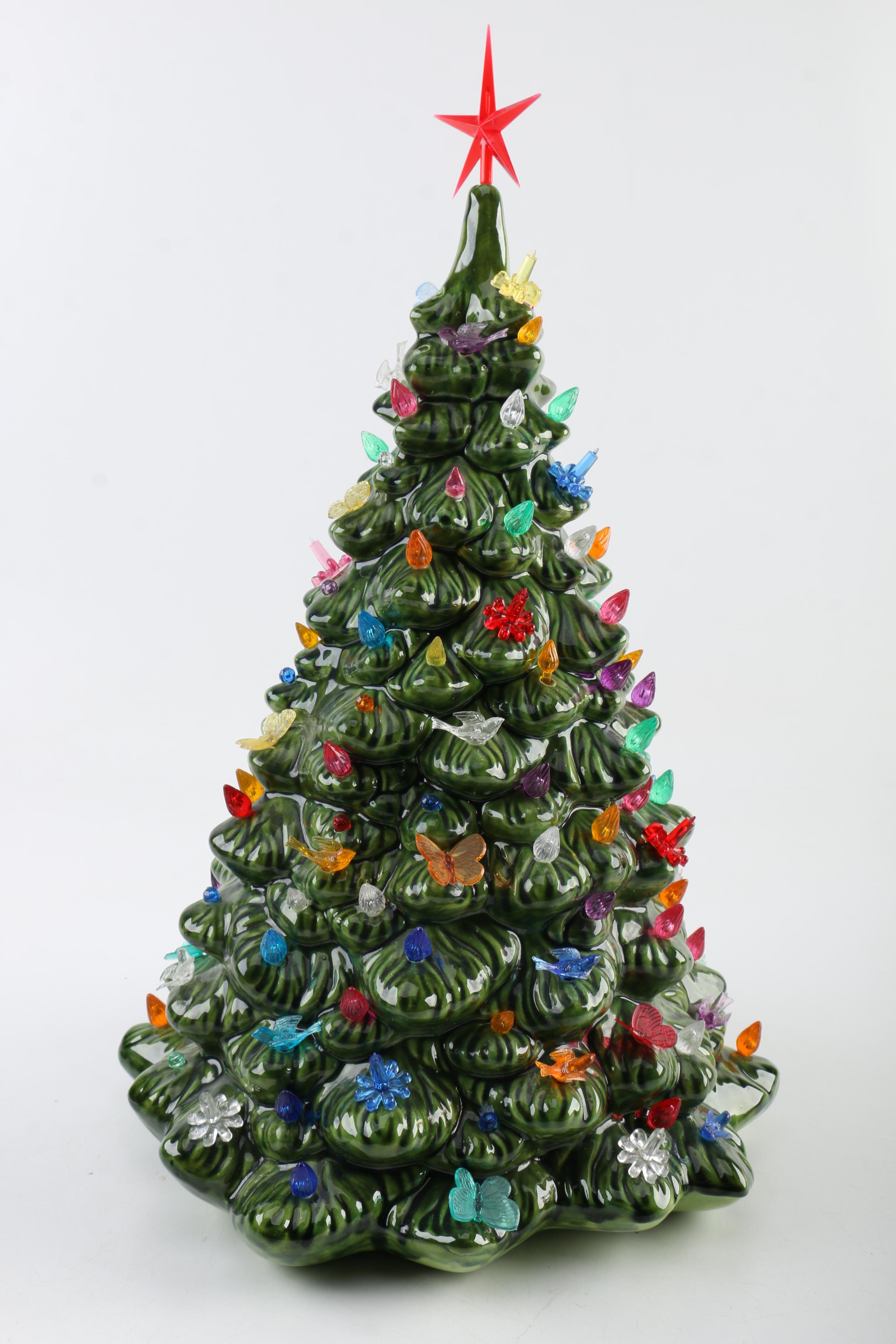 Ceramic Tabletop Christmas Tree