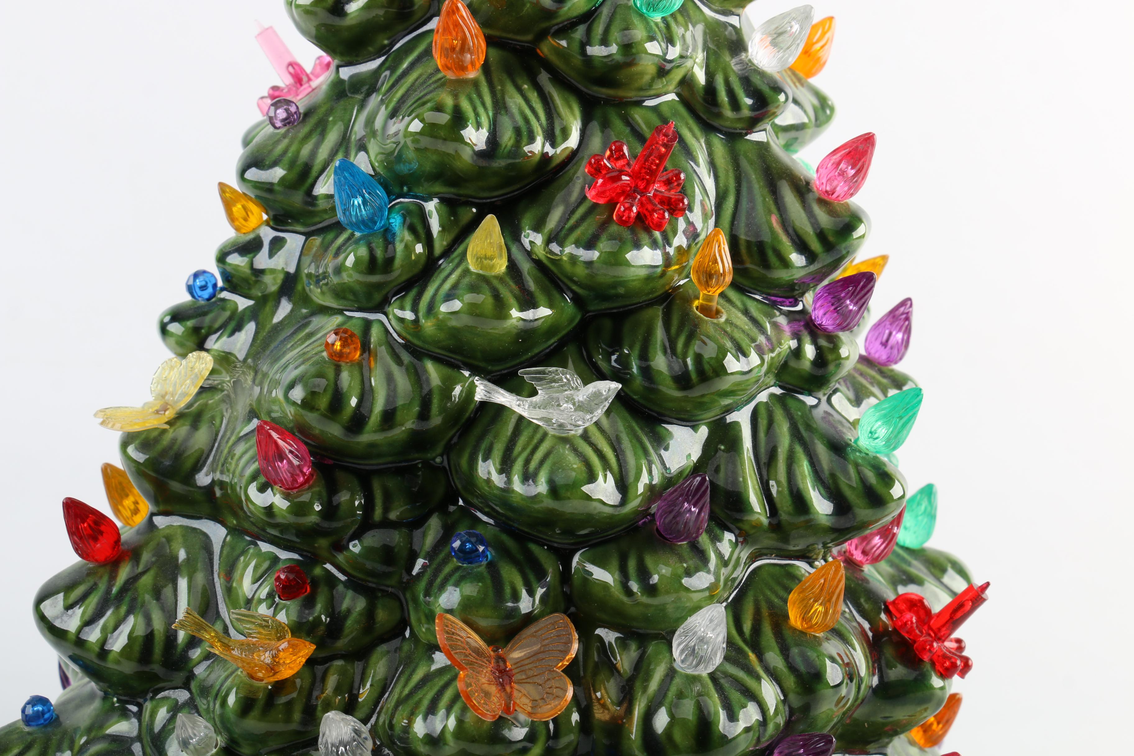Ceramic Tabletop Christmas Tree