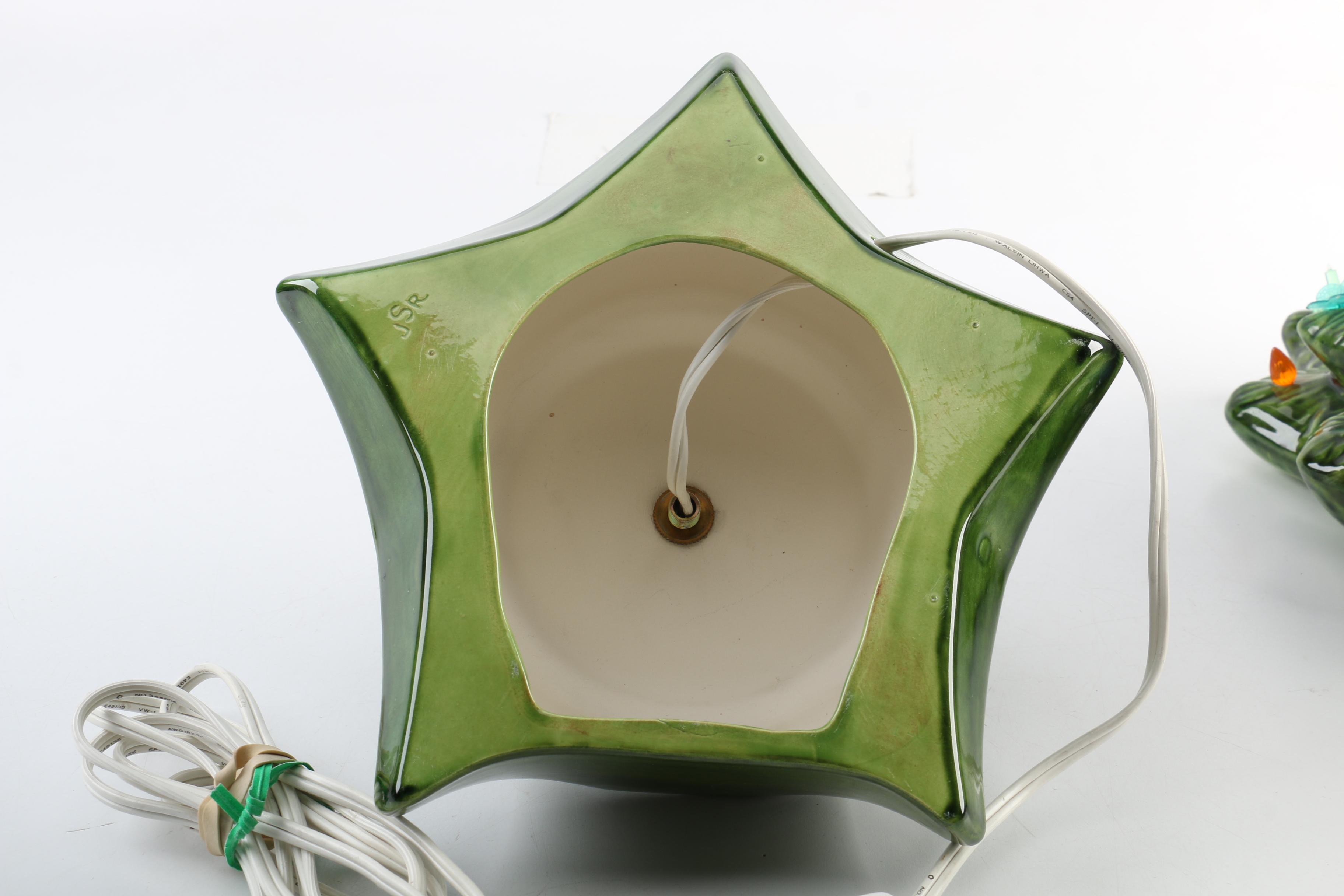 Ceramic Tabletop Christmas Tree