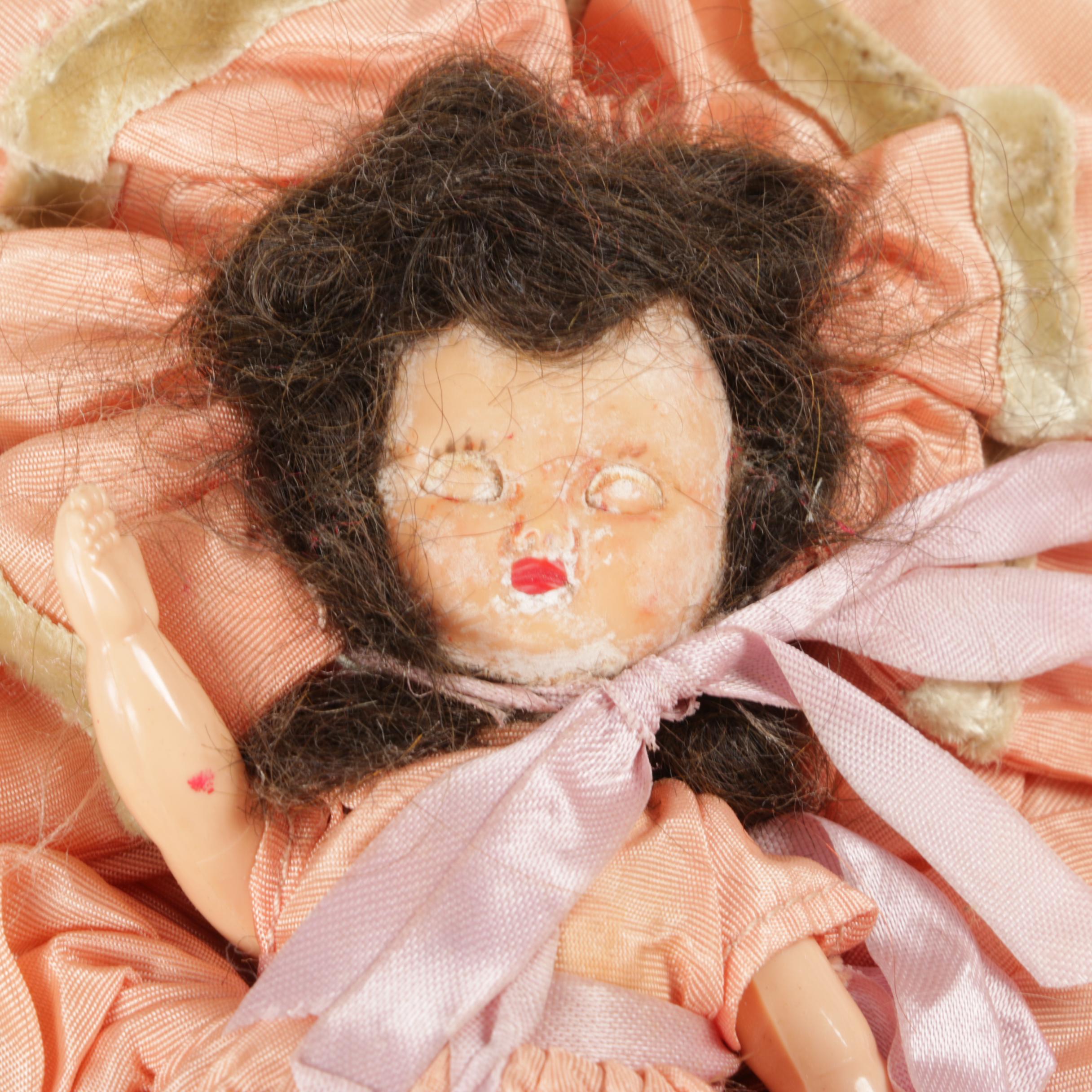 Vintage Dolls Including Musical Doll