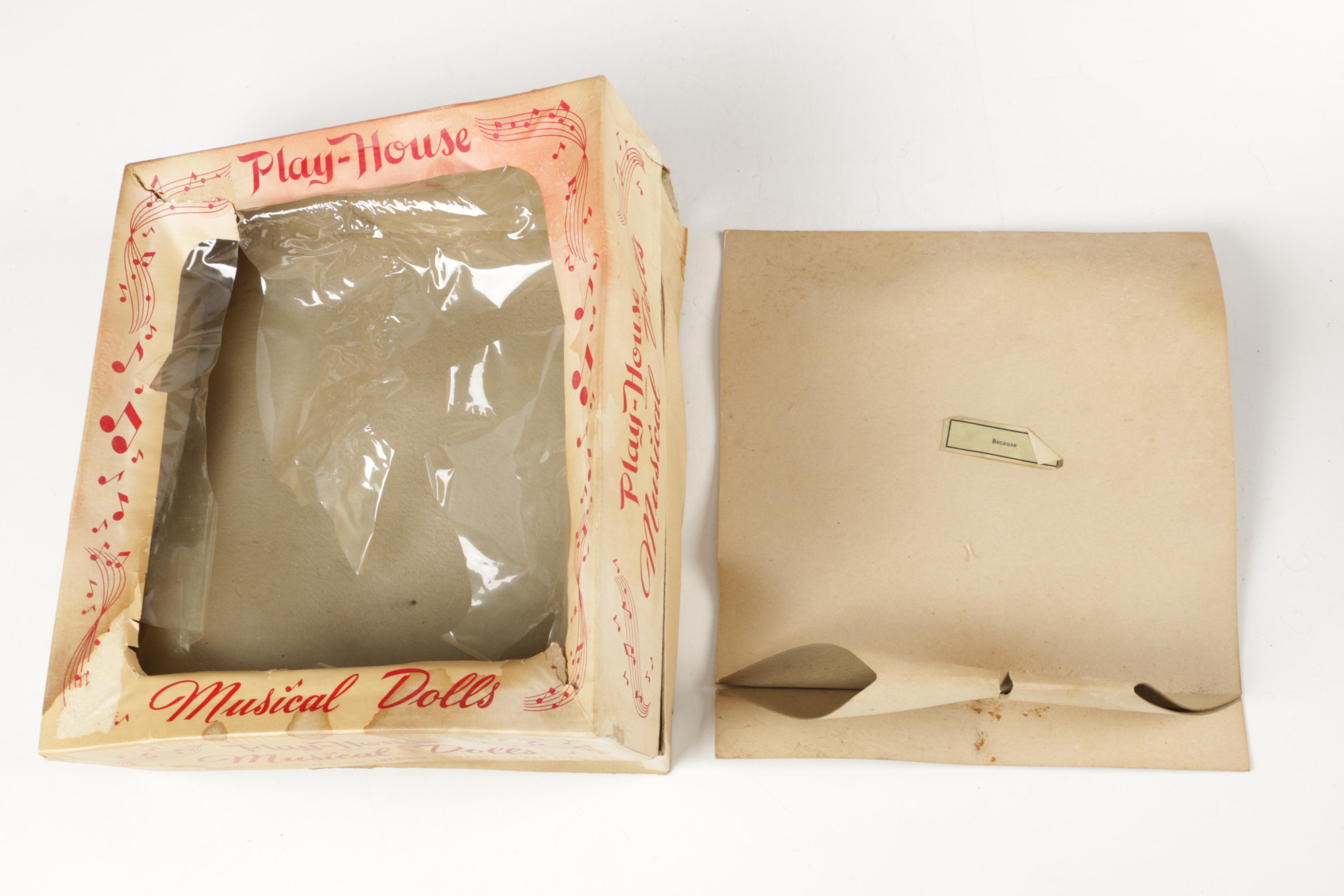 Vintage Dolls Including Musical Doll