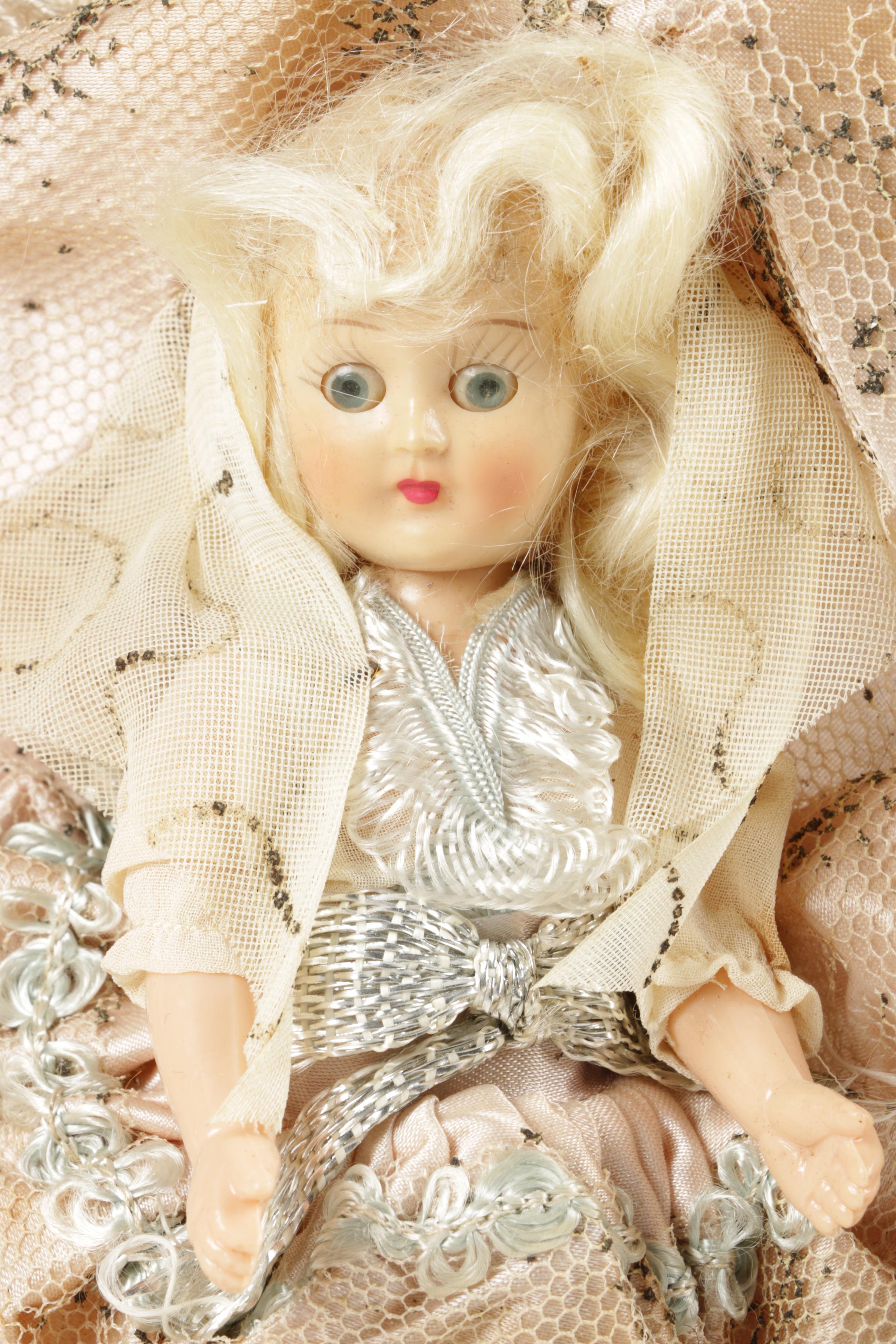 Vintage Dolls Including Musical Doll