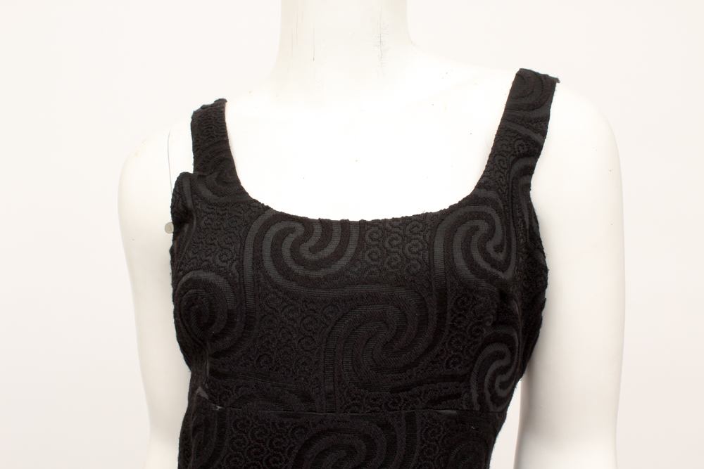 Nicole Miller Black Dress and White House Black Market Bolero Jacket